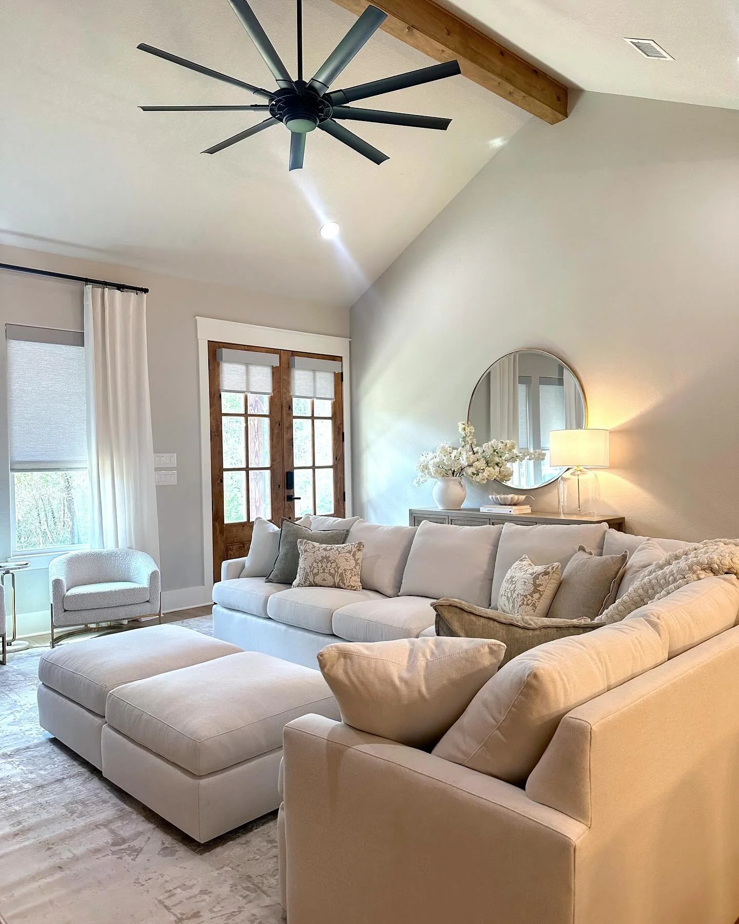 Every detail, custom curated 🤍
From tailored furniture and custom fabrics to the finishing touches in decor &mdash; this space was designed for comfort, elegance, and timeless living. #AdcorInteriors #CustomDesign #InteriorInspo #interiordesign #Liv