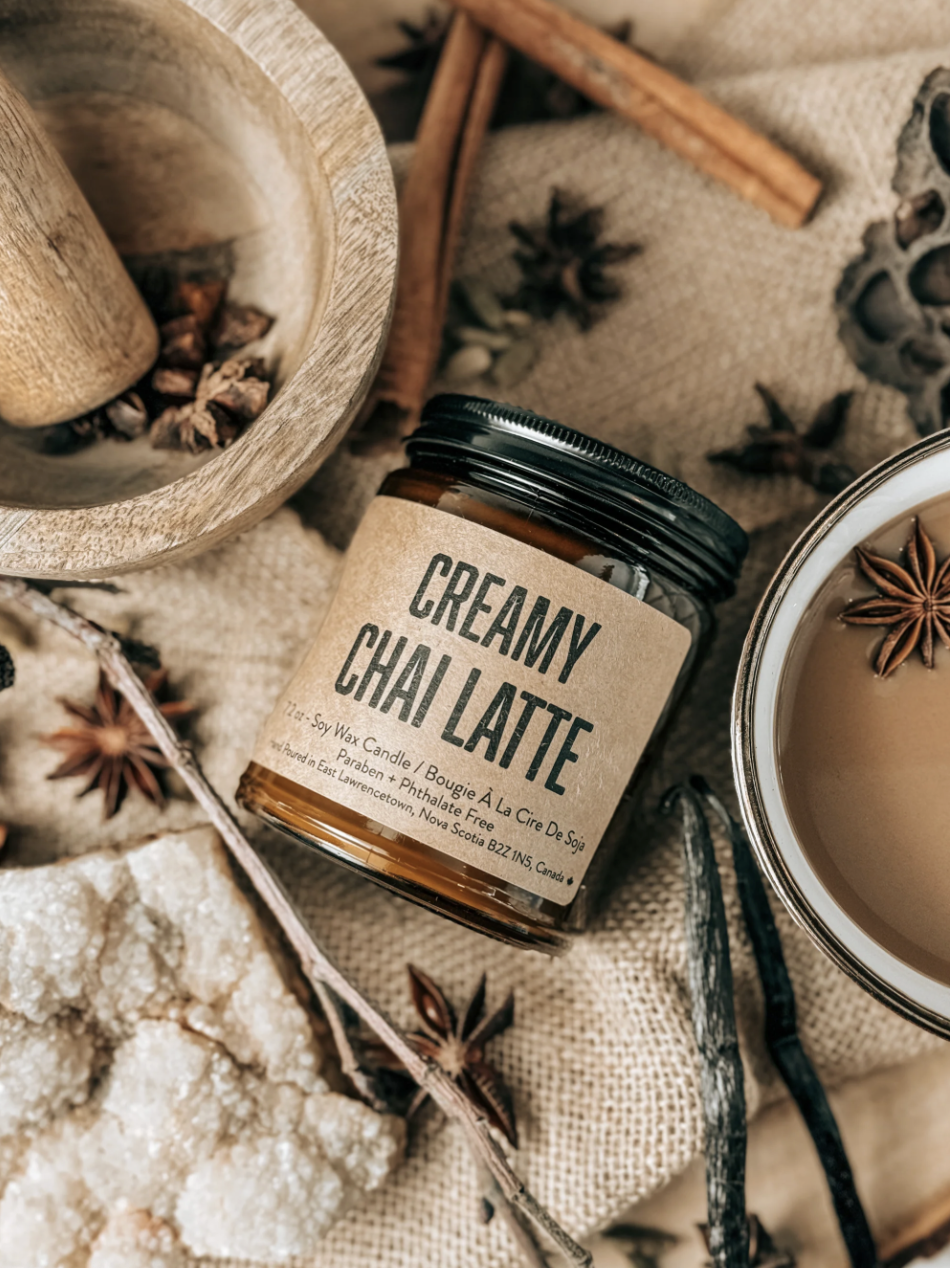 Creamy Chai Latte Soy Candle