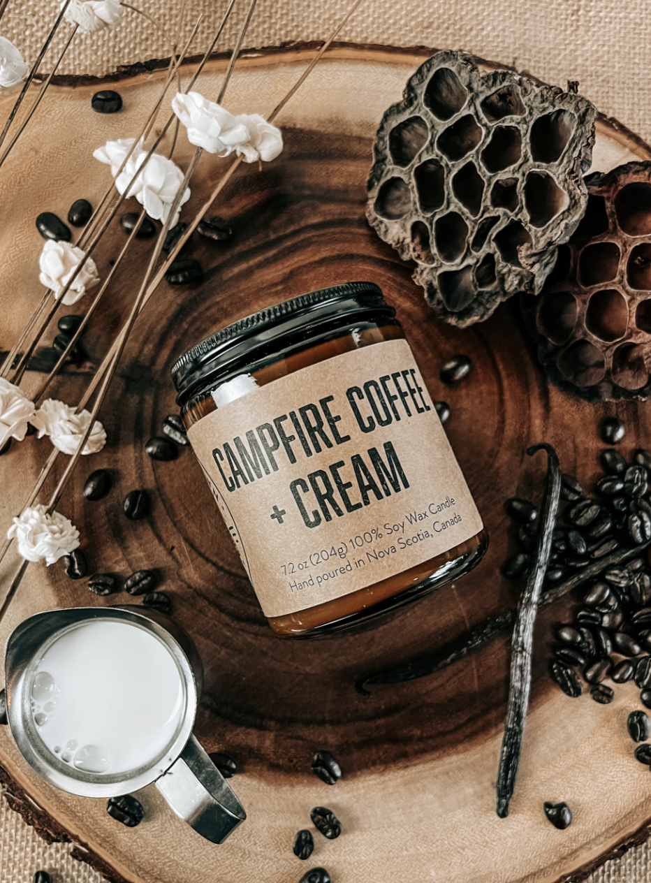 Campfire Coffee + Cream Soy Candle