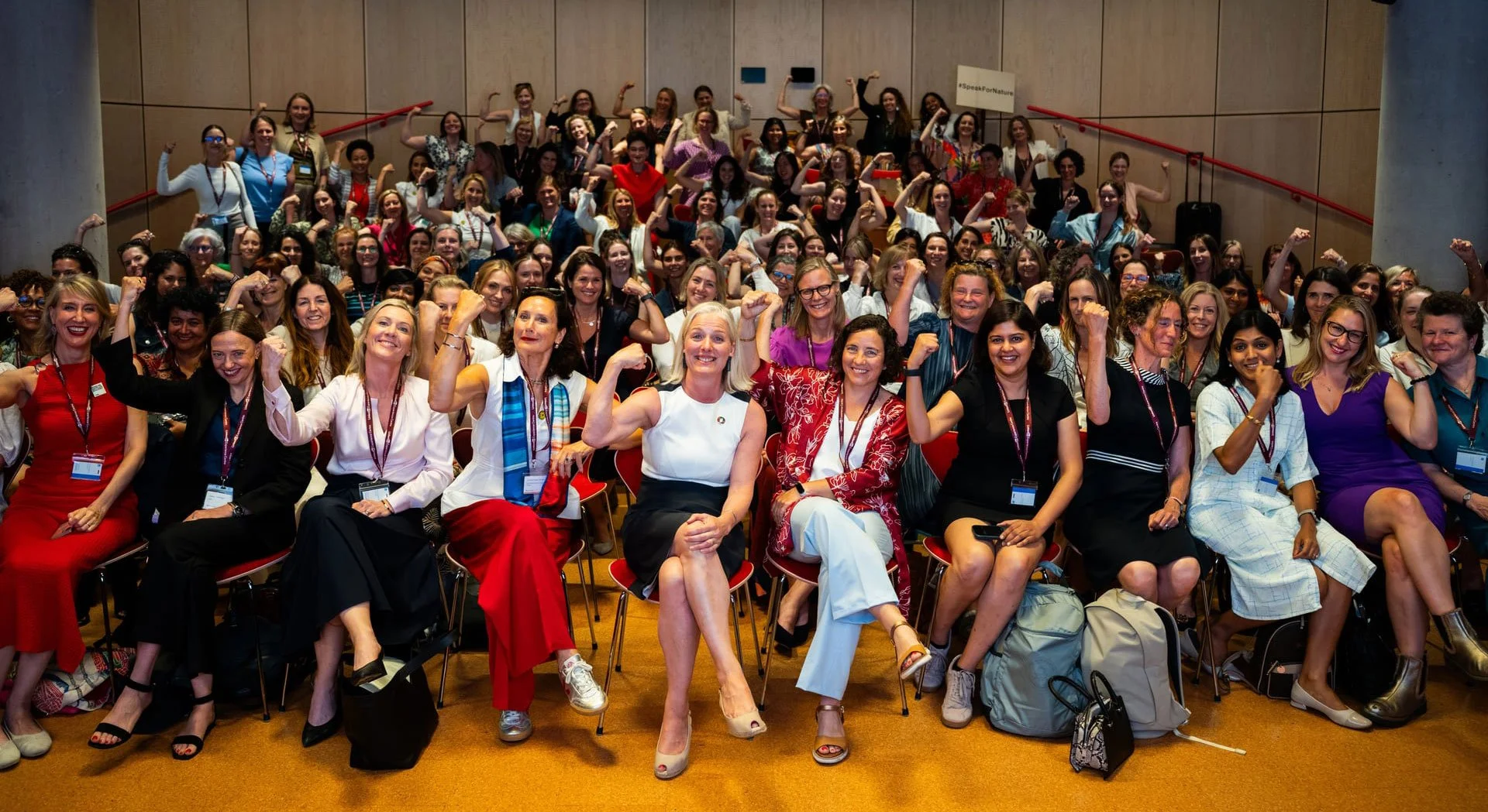 Women Leading on Climate members gathered at London Climate Week 2026