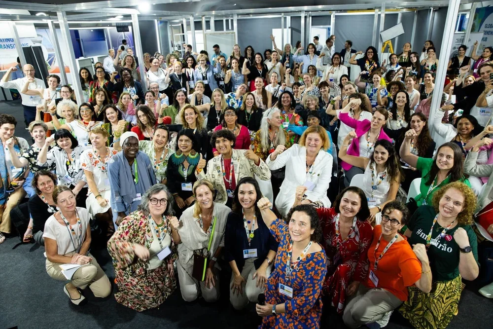 WLOC Brazil women leaders at COP30 in Belém, Brazil