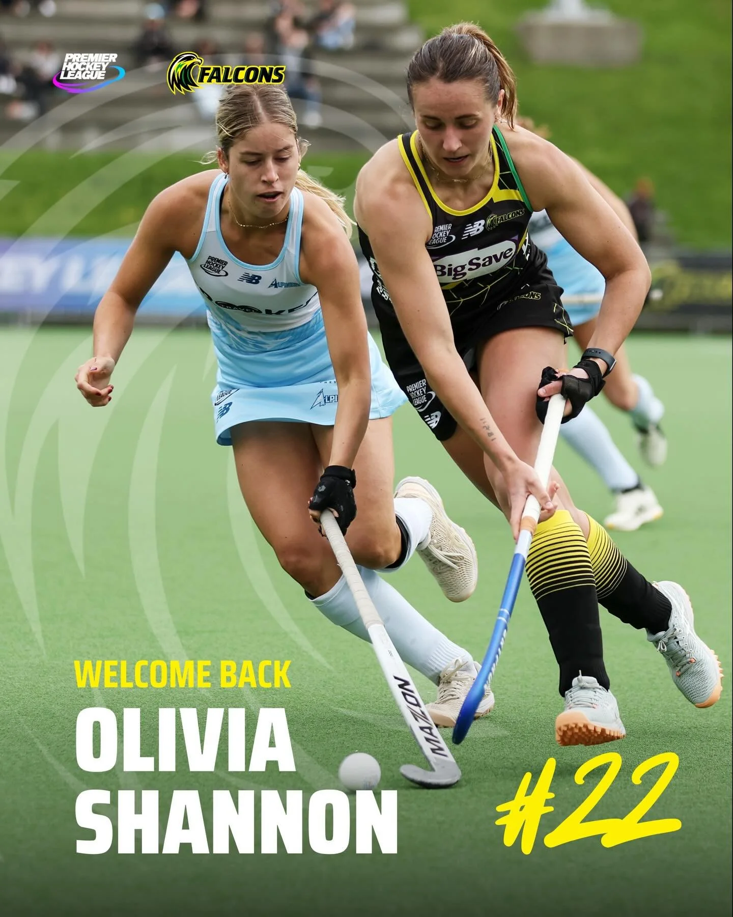 She&rsquo;s BAAAAAAAAAAAACKKKKKKKKK 😍

That&rsquo;s right, for the first time this campaign we welcome Vantage Blacksticks captain Olivia Shannon back to the Falcons match day squad for this weekend&rsquo;s HUGE double-header in the Capital!

Make s