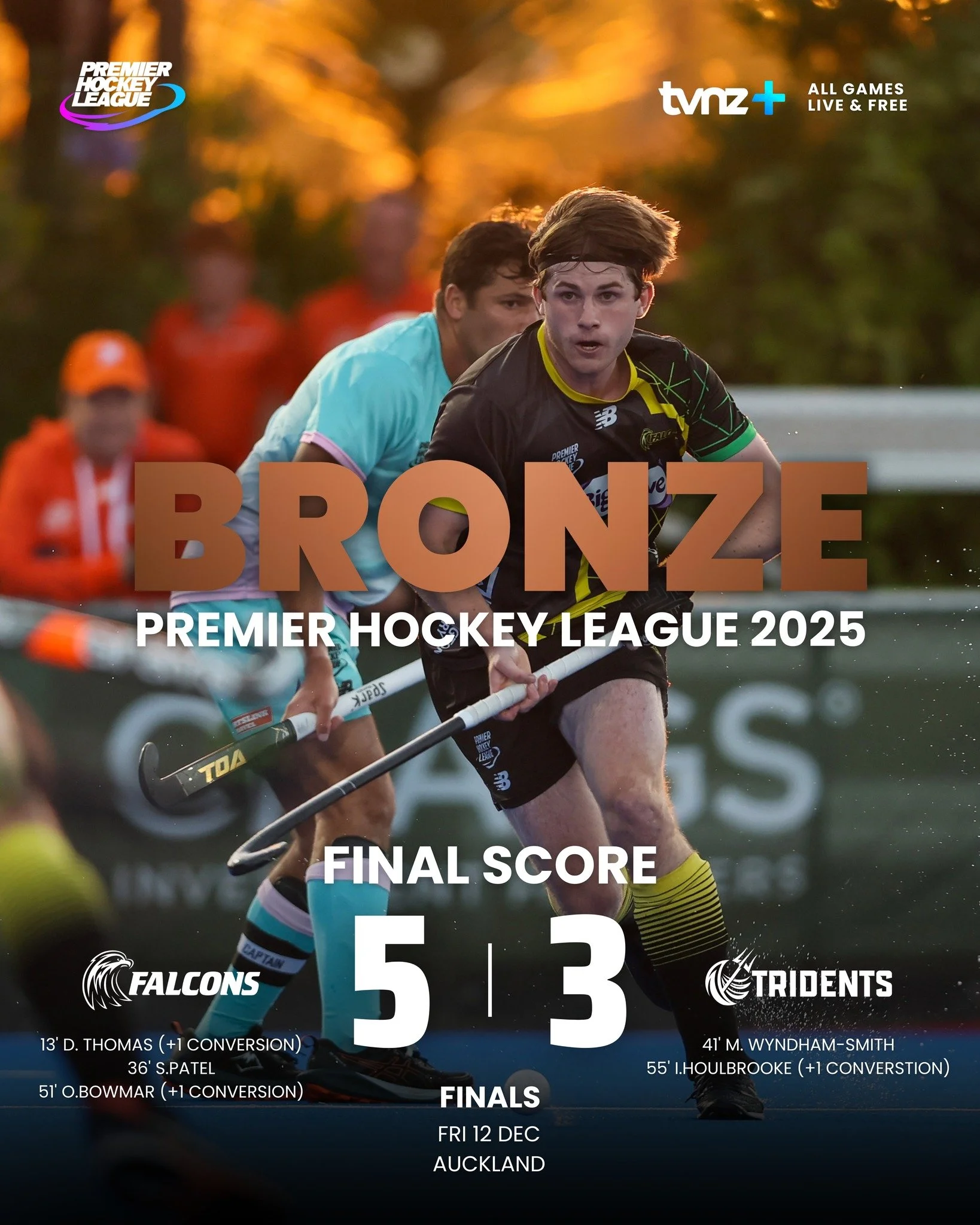 It doesn't matter how you start, only how you finish! Our men snatch BRONZE!