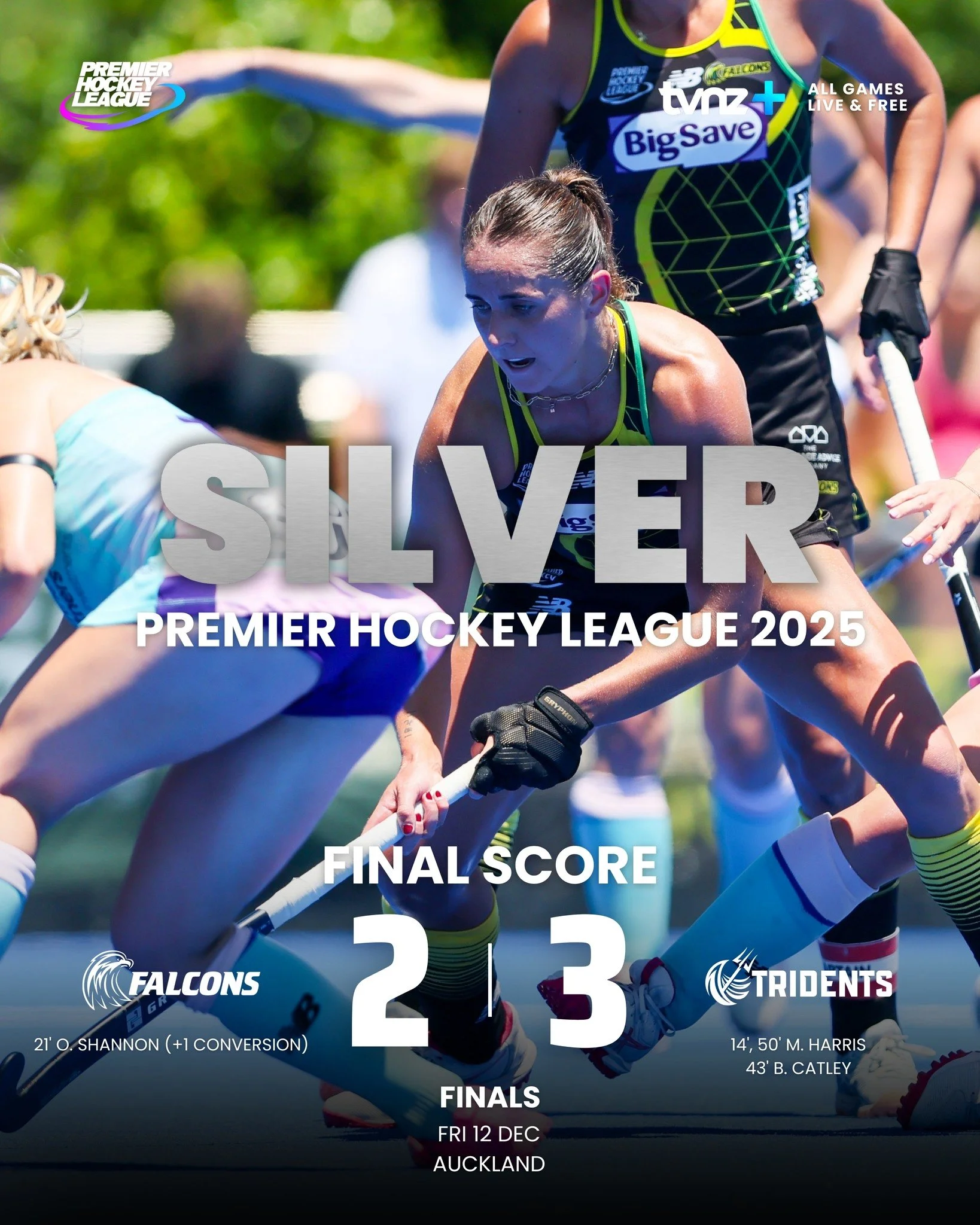 It wasn&rsquo;t the result we were wanting, but it was a final that delivered right to the end.

The Falcons Women went down 2&ndash;3 to the Tridents in a hard-fought Grand Final. A close contest, plenty of moments, and a game that could have gone e