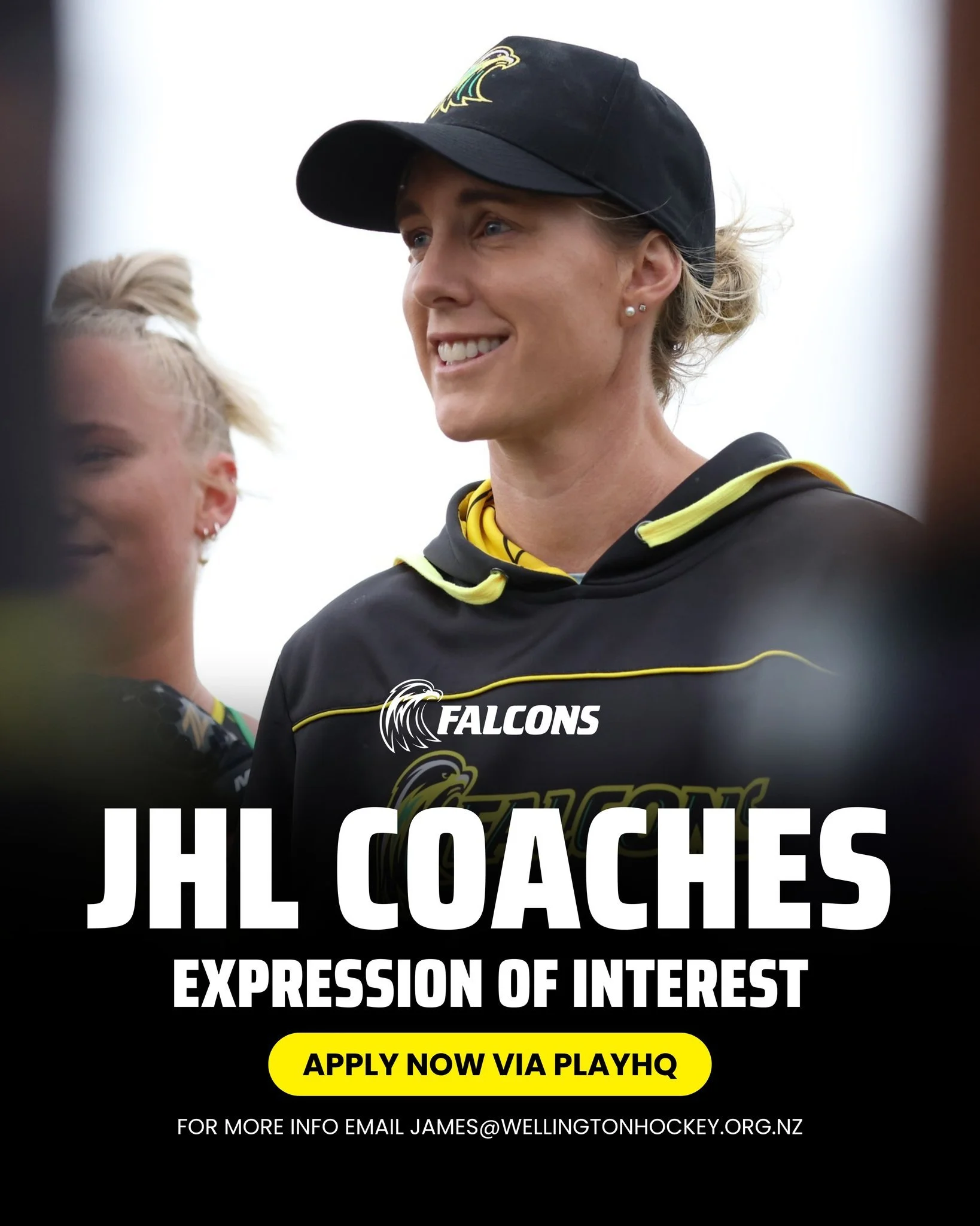 Reminder: JHL Falcons Coaching EOIs Still Open 🦅

We&rsquo;re still seeking Expressions of Interest for JHL Falcons Coaches.

JHL runs mid April, and coaches must be available both in the lead-up to and during the tournament. Don't miss out on this 