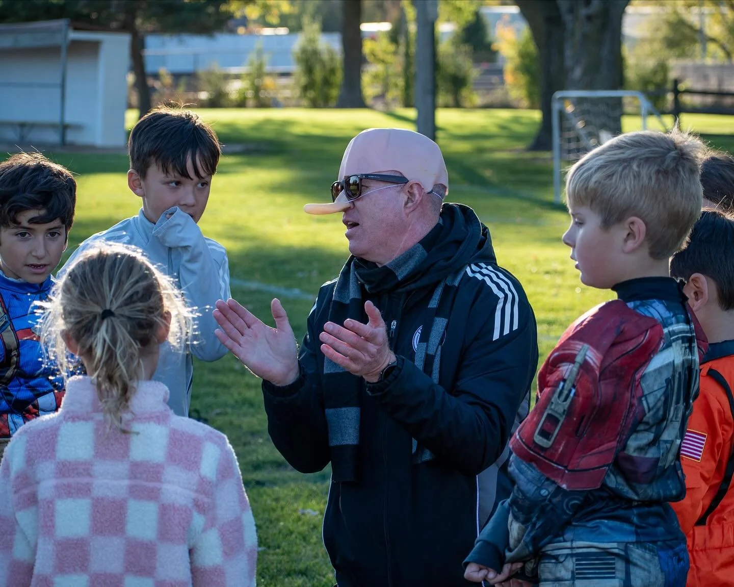 We wrapped up our Friday Fun Sessions last week with a Halloween twist! 

Big shout out to Coach Rick (and his alter ego Coach Gru) for bringing joy, energy, &amp; excitement to these sessions all season!!