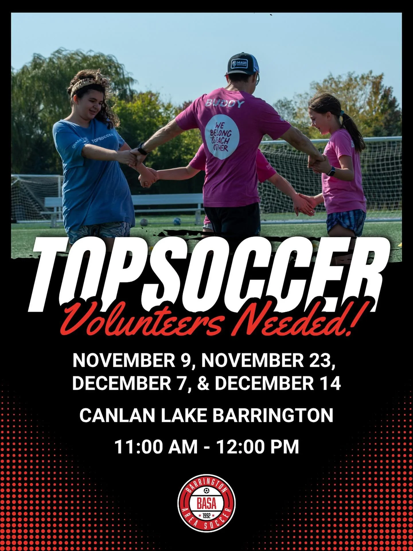 Interested in helping out with our TOPSoccer programs this winter?

Sign up to join in the fun using the link in bio!