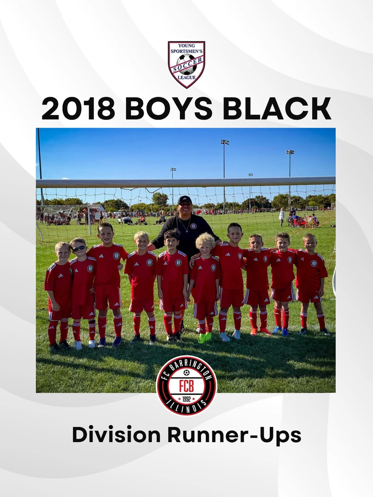 Congratulations to our U8 Boys Black team on finishing the fall season as YSSL division runner ups!!