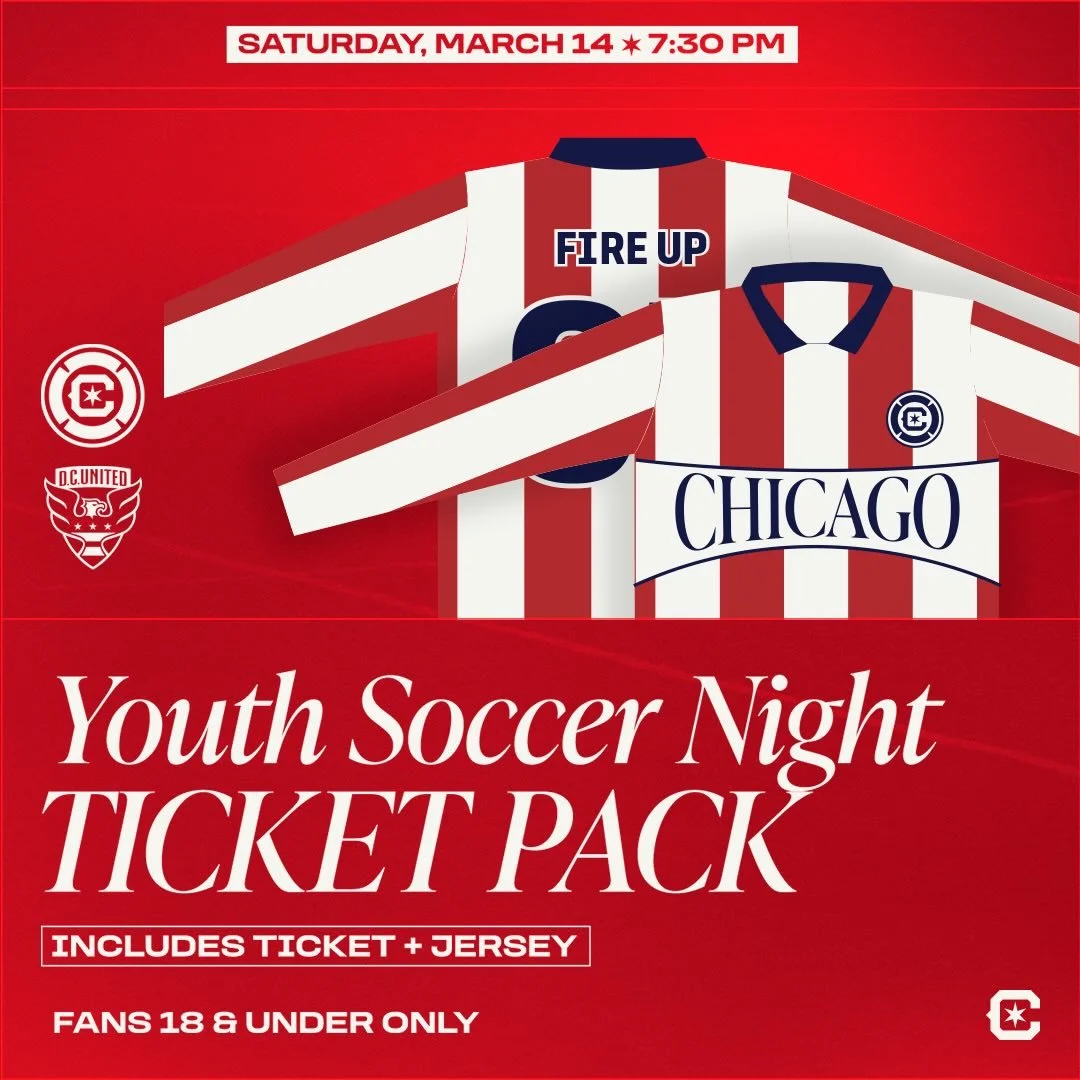 Who&rsquo;s ready for another exciting season of @chicagofire matches?

We know we are &amp; we hope to see you all at their match on 3/14! Click the link in our bio for access to discounted tickets!!