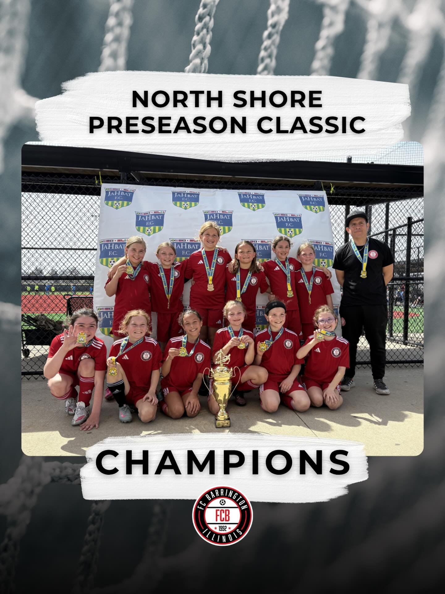Congratulations to our U10 Girls Red team on winning their division at the North Shore Preseason Classic!! Well done, team!