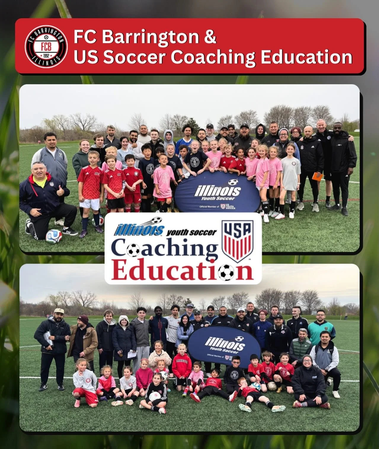 We&rsquo;ve got two great coach educators at FCB!!

While Coach Rick &amp; Coach Emily were instructing the US Soccer D License in-person weekend, we had an awesome group of FCB players helping out on the field too!