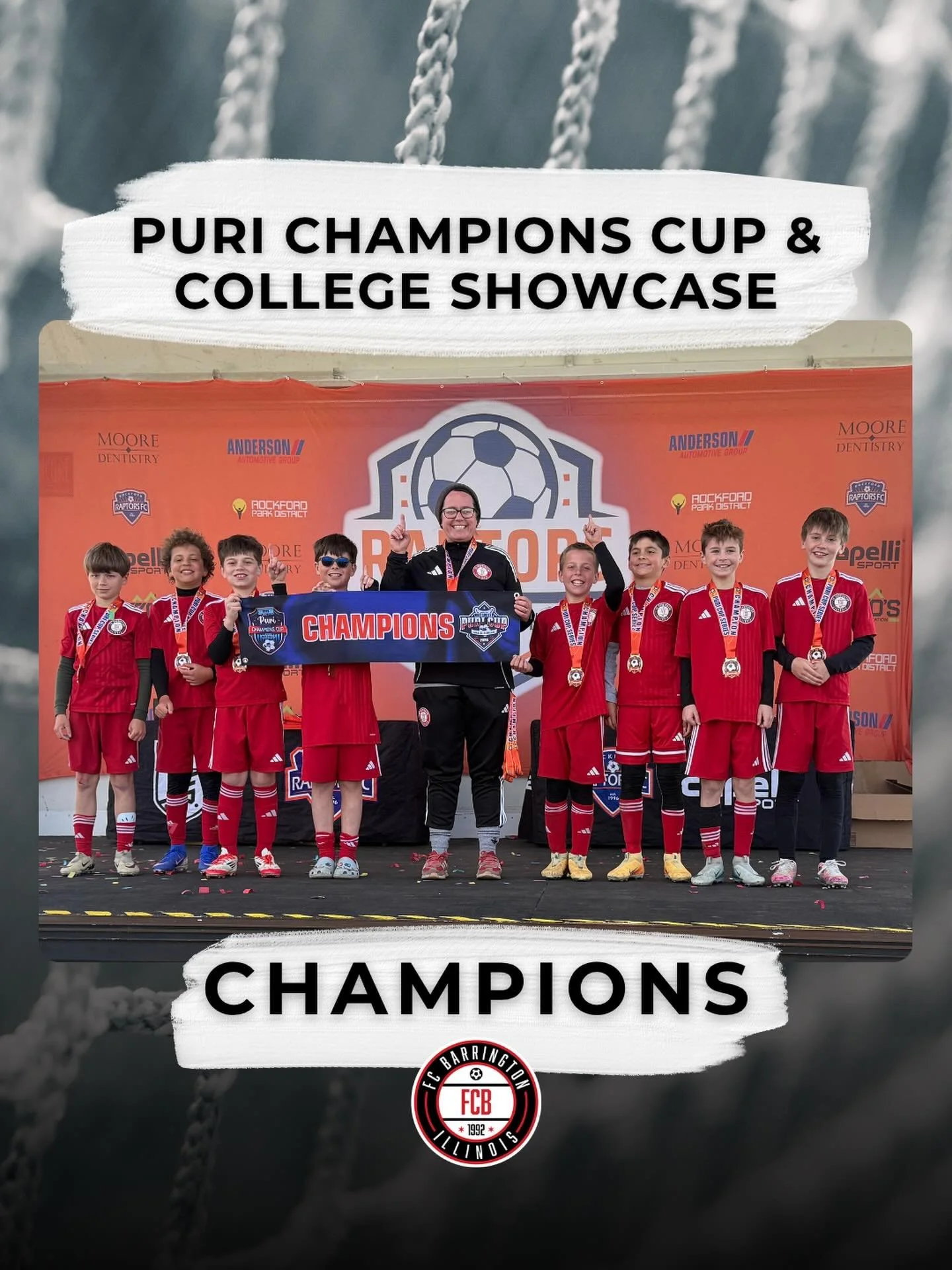 Congratulations to our U10 Boys Black team on finishing as champions of their division at the Puri Champions Cup &amp; College Showcase!! Well done, team!