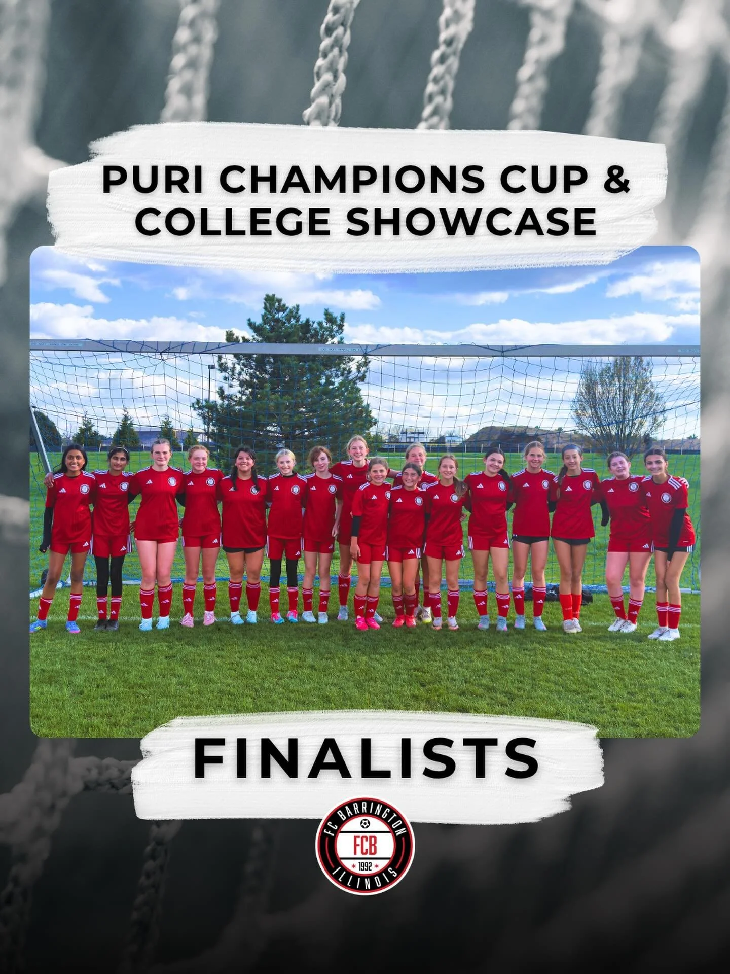 Congratulations to our U15 Girls Black team on finishing as finalists in their division at the Puri Champions Cup &amp; College Showcase!! Well done, team!