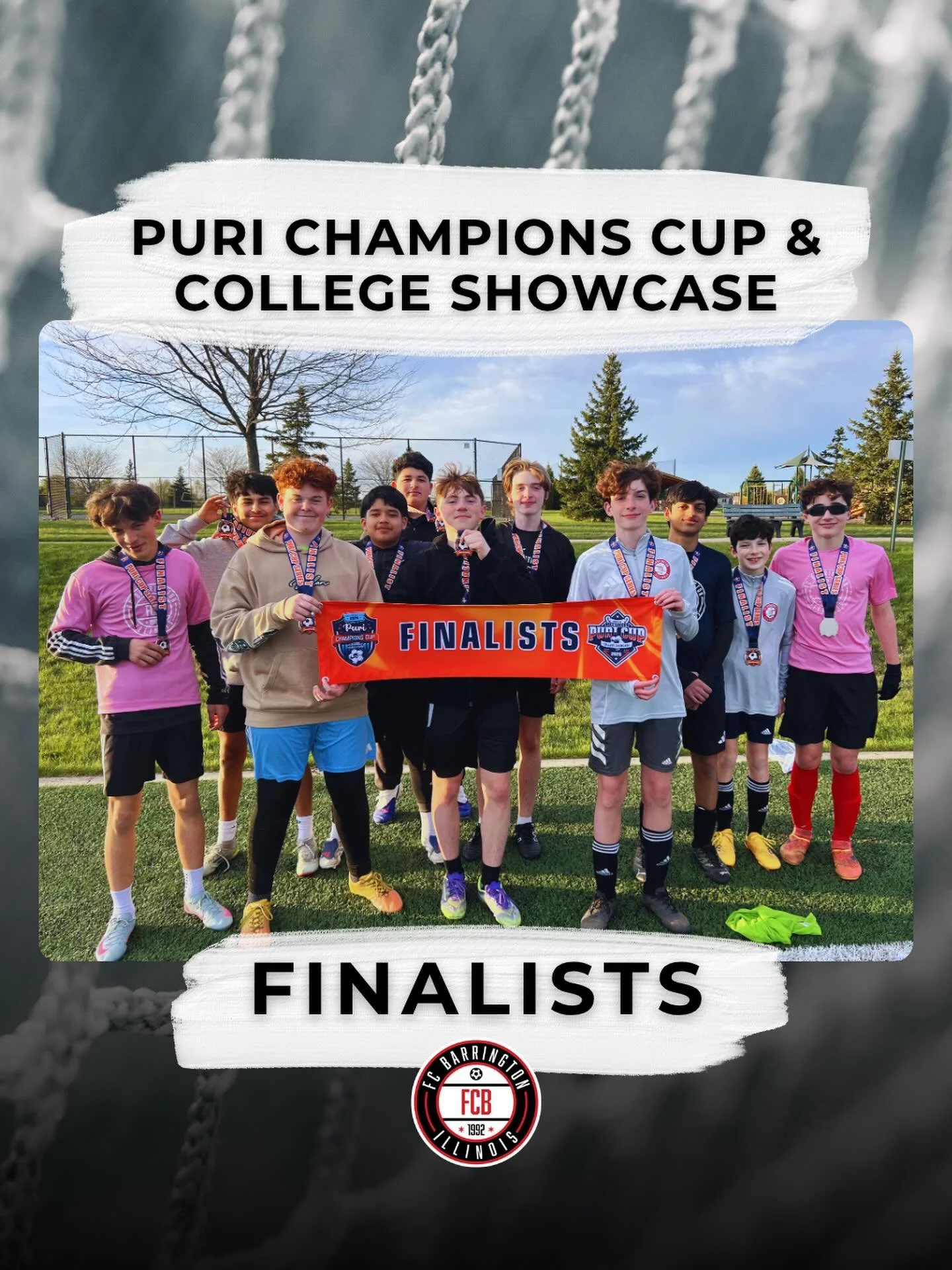 Congratulations to our U15 Boys Black team on finishing as finalists in their division at the Puri Champions Cup &amp; College Showcase!! Well done, team!