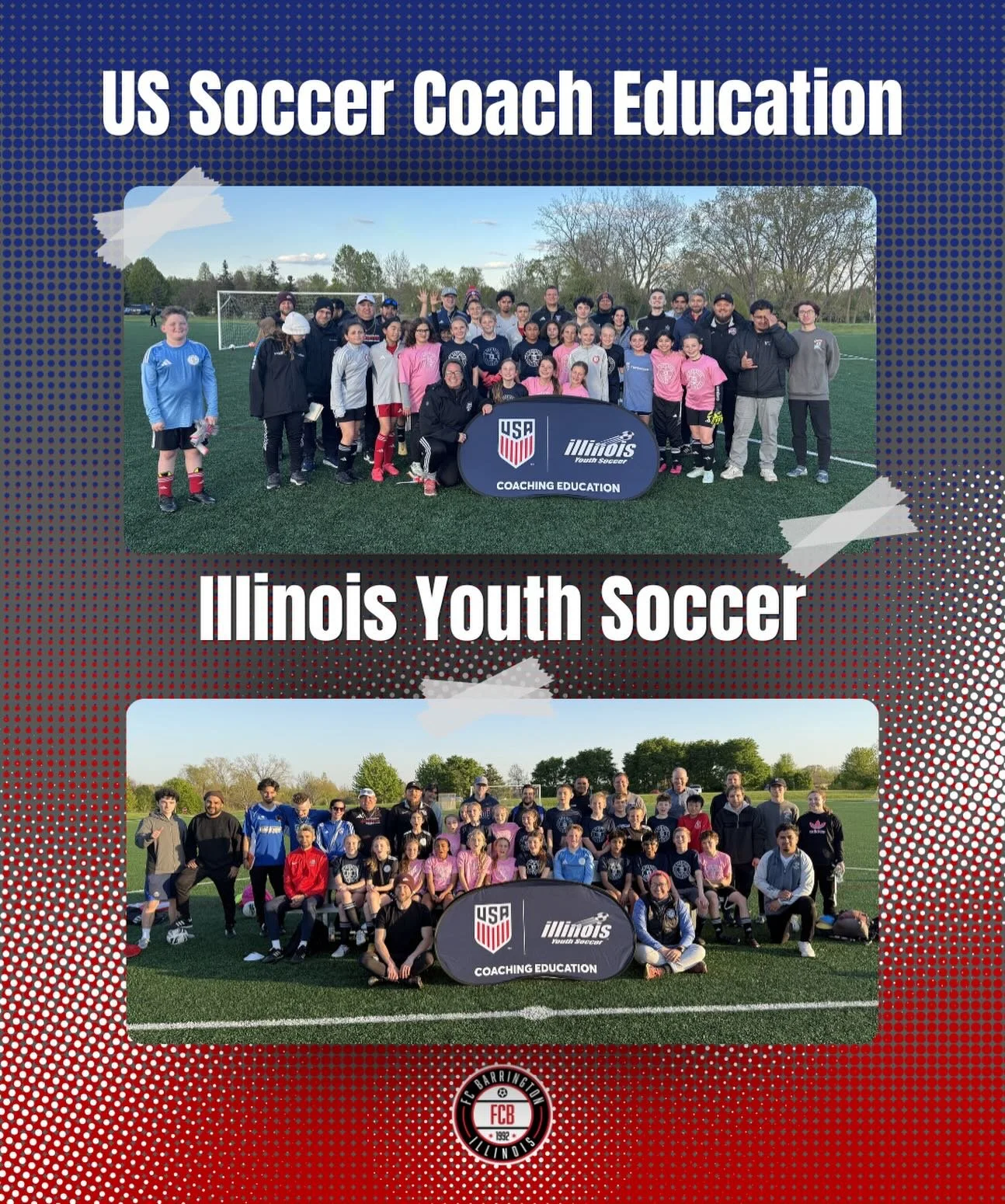 Huge thanks to all of the players who volunteered their time for the second in-person weekend of the Illinois Youth Soccer D License!!