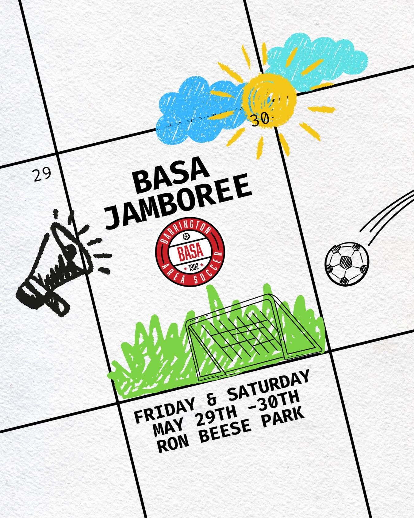 We&rsquo;ve got great weather in the forecast for this weekend&rsquo;s BASA Rec Jamboree &amp; we can&rsquo;t wait to see everyone at Beese this weekend!!
