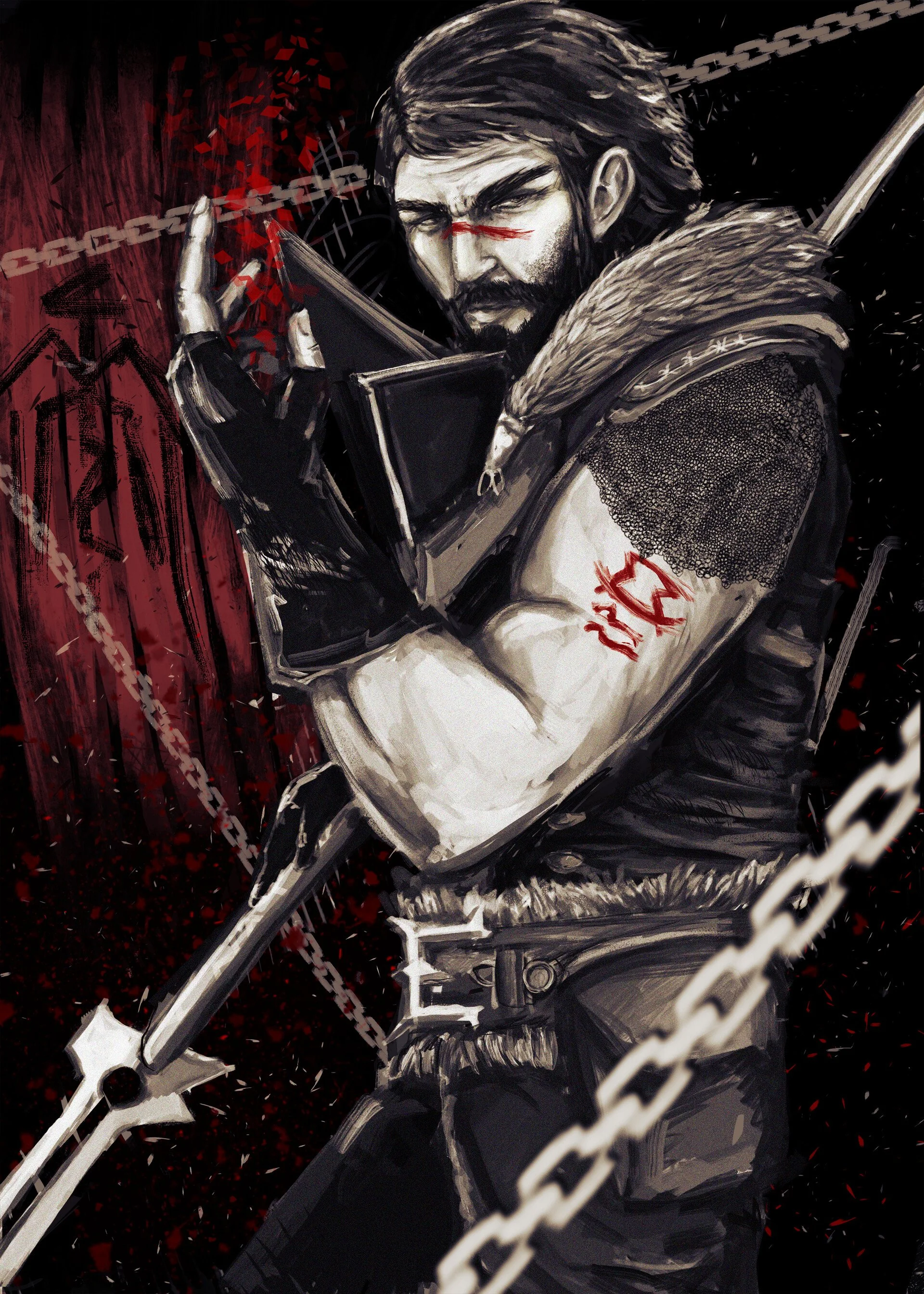 Illustration inspired by Dragon Age 2