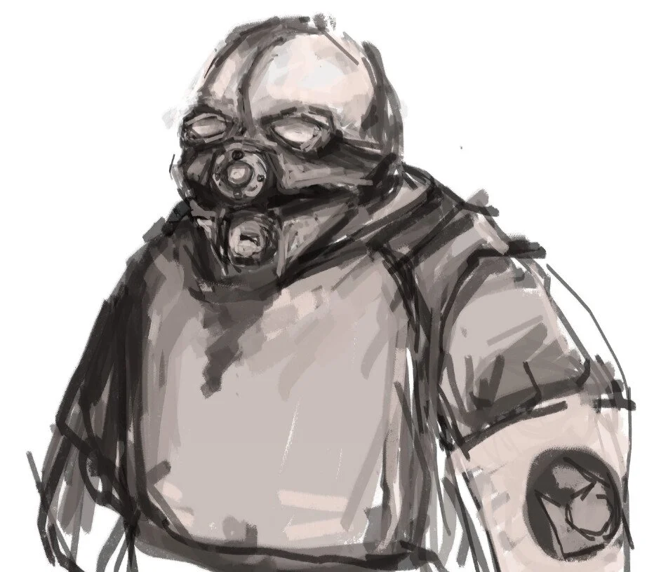 Half-Life 2 Combine Soldier illustration