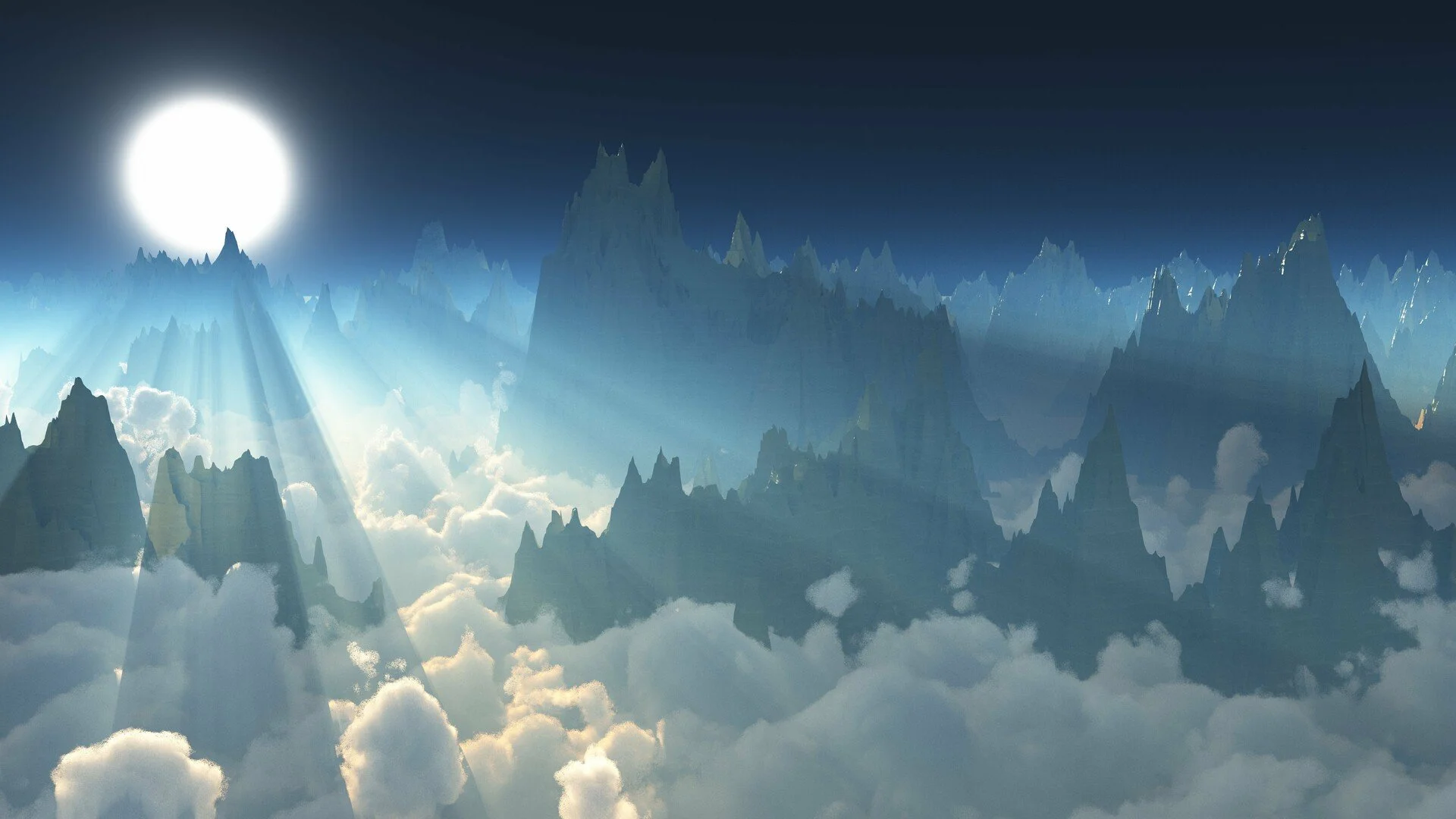 3D environment render