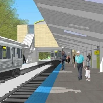 South Evanston CTA Yellow Line Station