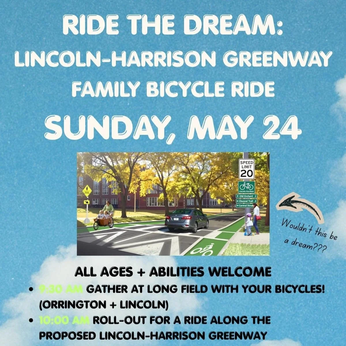 Lincoln-Harrison Family Ride