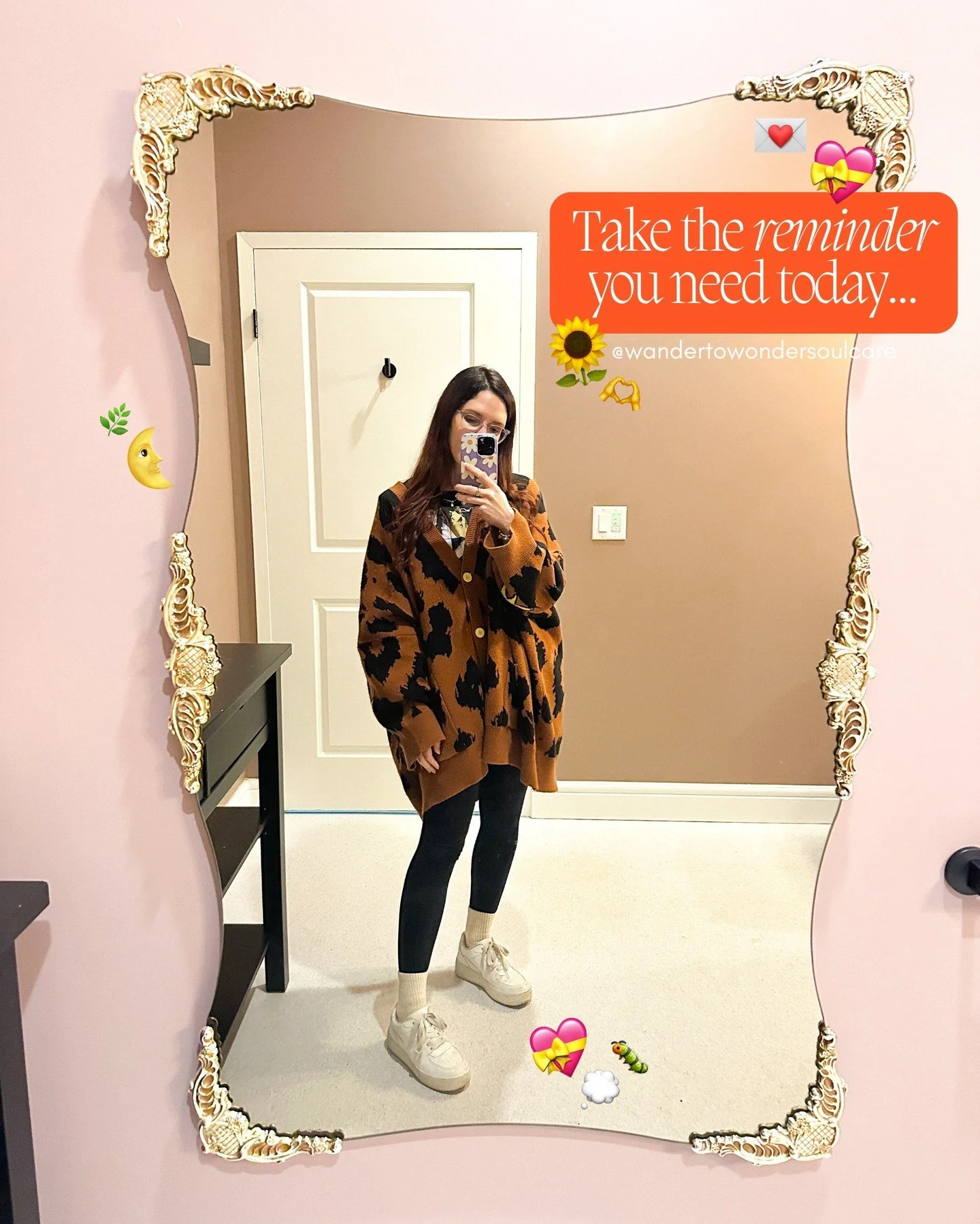 Take the reminder you need today 🫶👇✨
💌 My voice matters.
💭 It&rsquo;s okay to ask big questions.
🍂 Letting go makes room for something new.
🤲 Prayer can look like breath, movement, stillness, creation...
💝 Presence is a gift I accept in this m