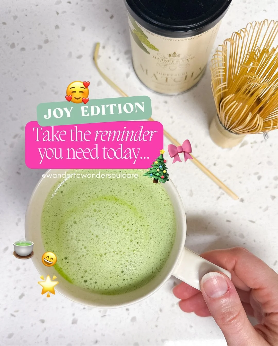 FRIDAY REMINDERS&mdash; JOY EDITION 🥰🍵👇
🫶Take the reminder you need
💗Share the reminders with others
💫Lean into joy

How will you lean into Joy this weekend?
I&rsquo;ll be enjoying my usual Saturday sabbath and I&rsquo;ll be sleeping in, decora