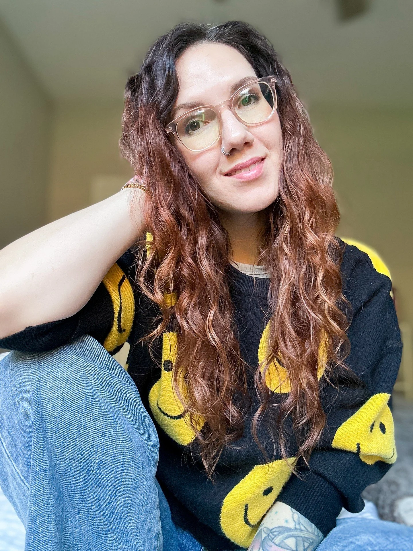 Hi Friends!
Our 6th annual Advent Soul Care Yoga Series, Joy To The World, starts on THURSDAY and you can consider this YOUR personalized invitation to join for 5 weeks as we explore the depth of Joy👇

Joy started popping up everywhere&hellip; and n