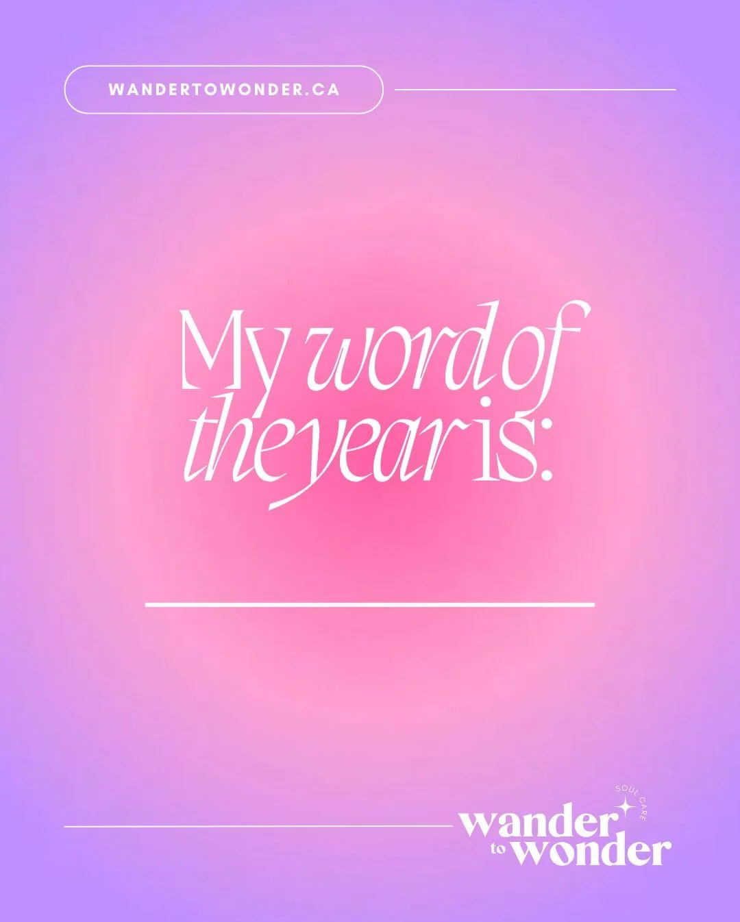 FILL IN THE BLANK, FRIENDS! 🪩✍️
I want to hear your word of the year!
&mdash;&mdash;
ON THE BLOG:
Like clockwork, another year has come to an end and with the tick of a millisecond that flourishes like a magic wand of some mystical fairy godmother, 