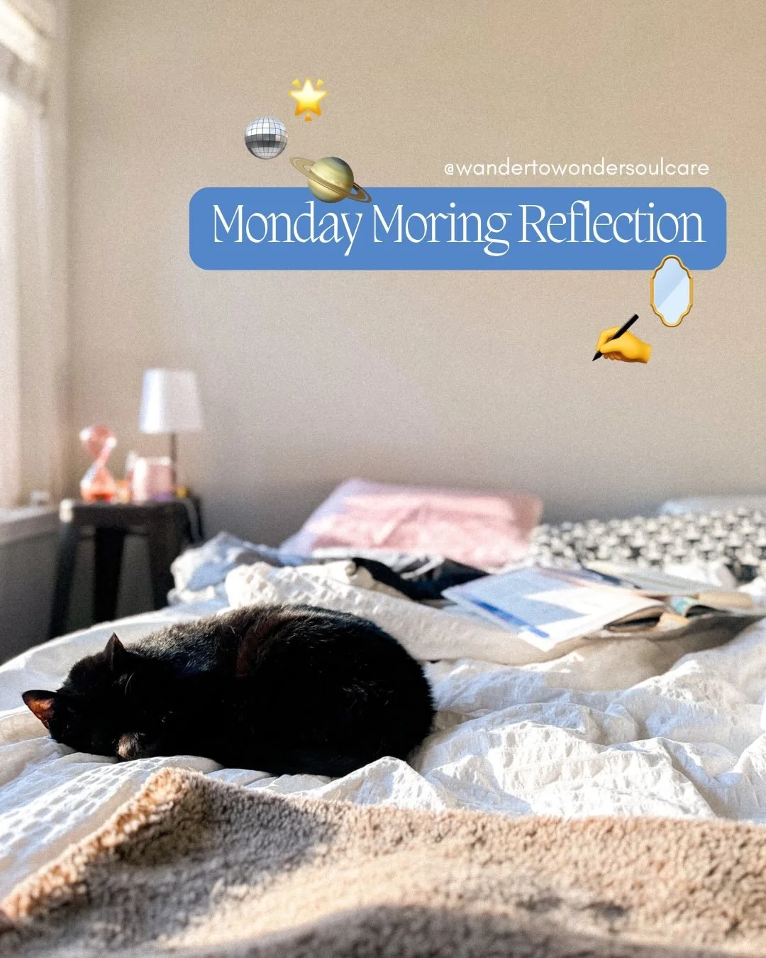 MONDAY MORNING REFLECTION 🪞👇
〰️ What rhythms with God are nourishing your soul right now?

〰️ When it comes to the rhythms you have in place, what feels safe and invitational? What makes you wish you could linger in the moment with God even longer 