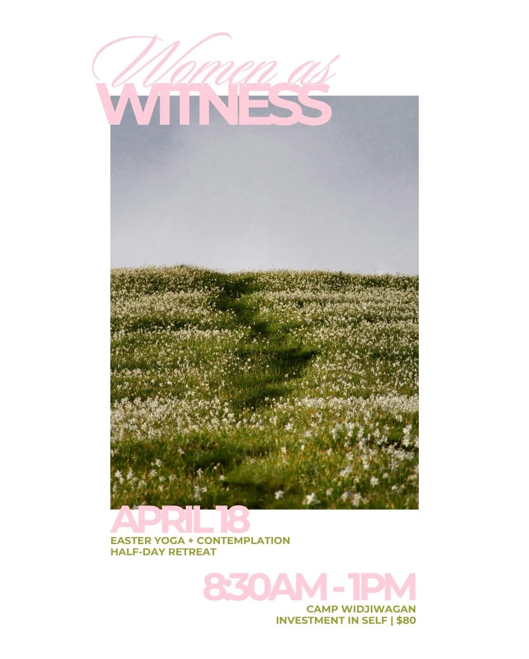 Our Easter half-day retreat is coming up on April 18th with @wildsanctuaryretreats and we would LOVE for you to join us! 🫶👇

While there are soooo many topics and themes to dive into for Easter, we couldn&rsquo;t help but be drawn to the women of t