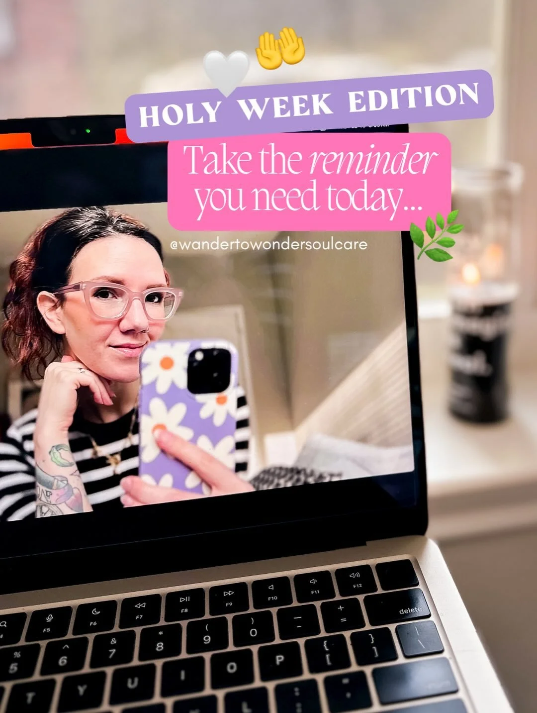 A few reminders for Holy Week for those who don&rsquo;t know what they believe or where they fit during this season 🌸

SAVE this post to come back as the week continues on 🛟
SHARE this post if you find these reminders helpful 💗
FOLLOW if you want 