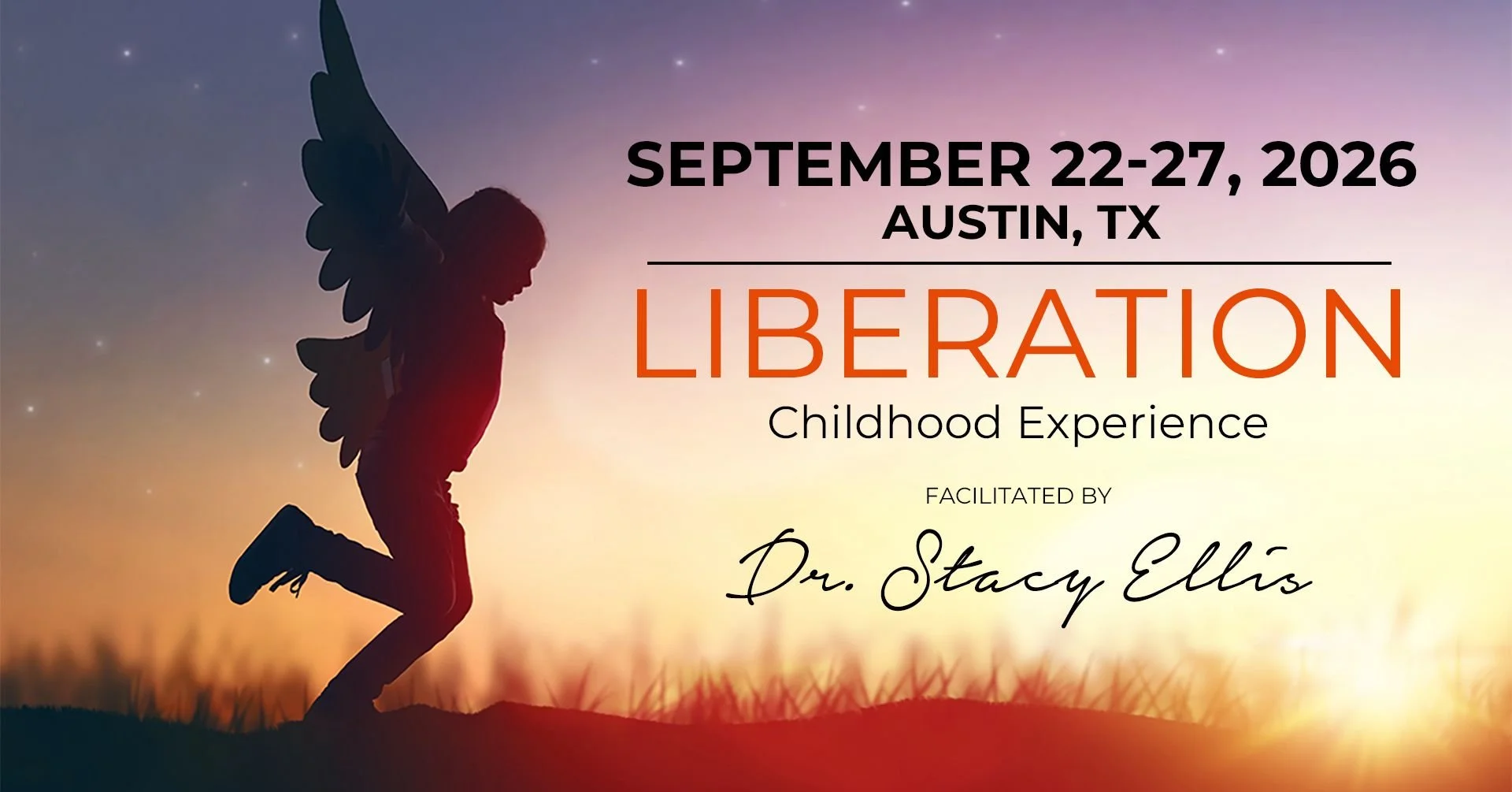 Liberation Childhood Experience Austin Texas flier