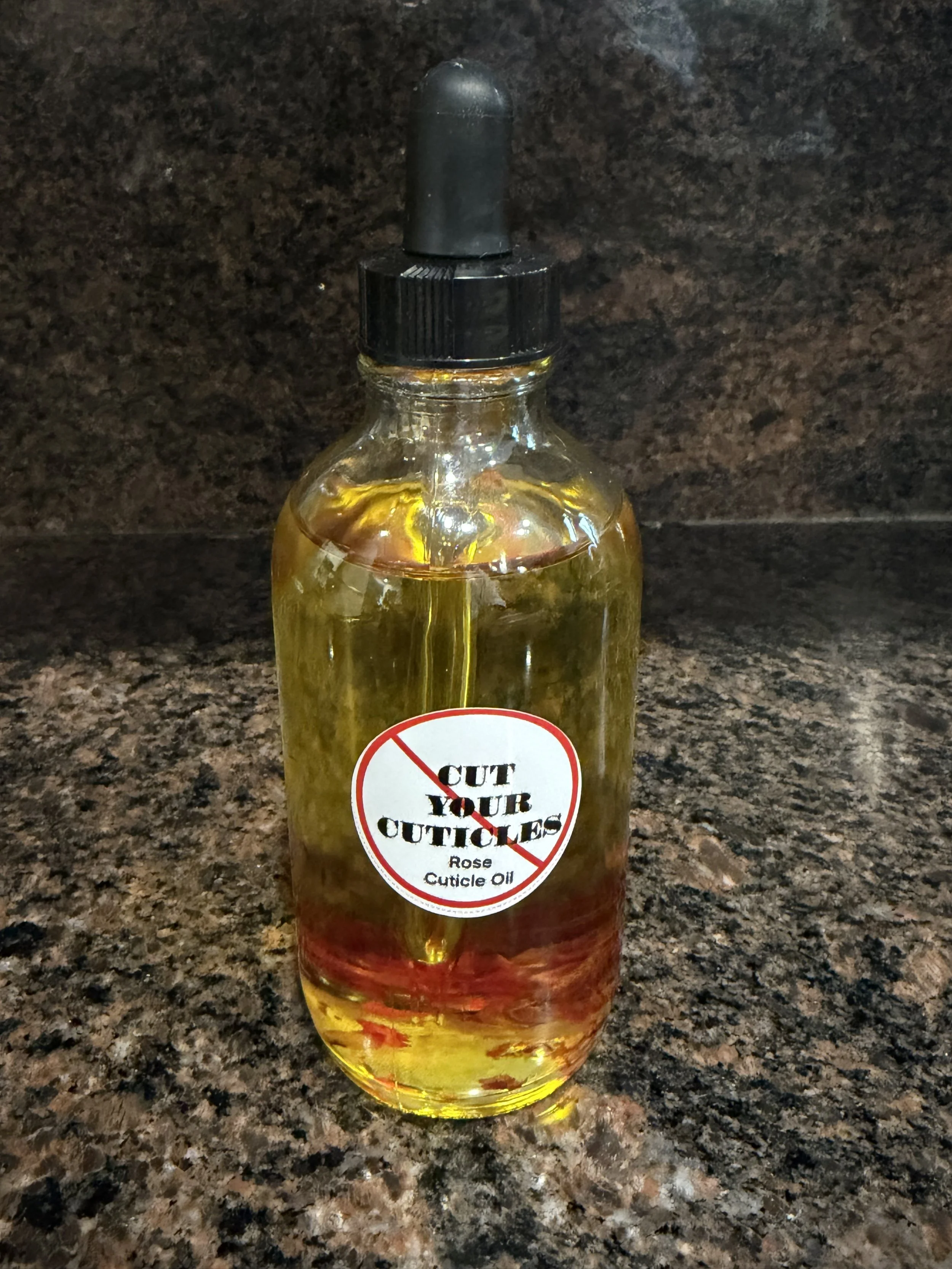 Rose Cuticle Oil - 4 oz