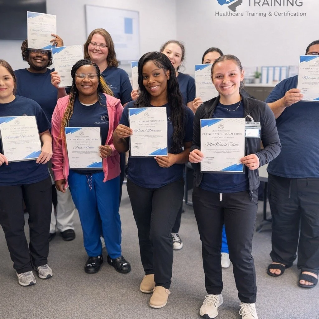 🎉 CNA GRADUATION ALERT! 🎉
So proud of our newest CNA graduates 👏💙
Your hard work paid off &mdash; welcome to healthcare!

🚨 Next Classes:
📅 Full-Time Days: April 6 (almost full)
🌙 Part-Time Nights: April 13
📲 Sign up:
www.westtexastraining.co