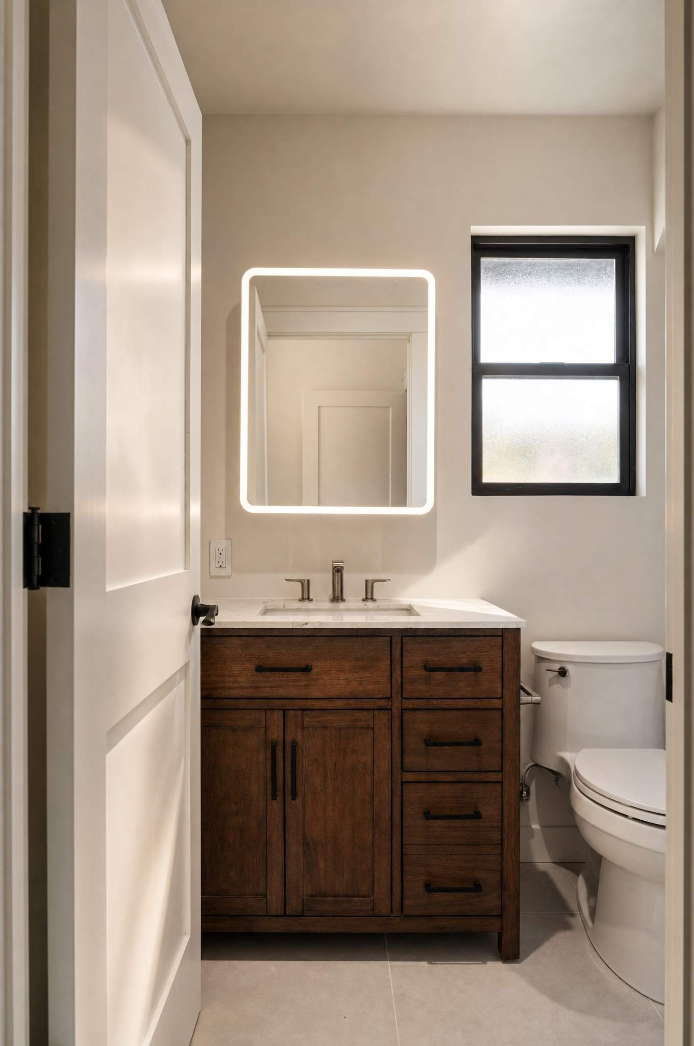 guest bath vanity