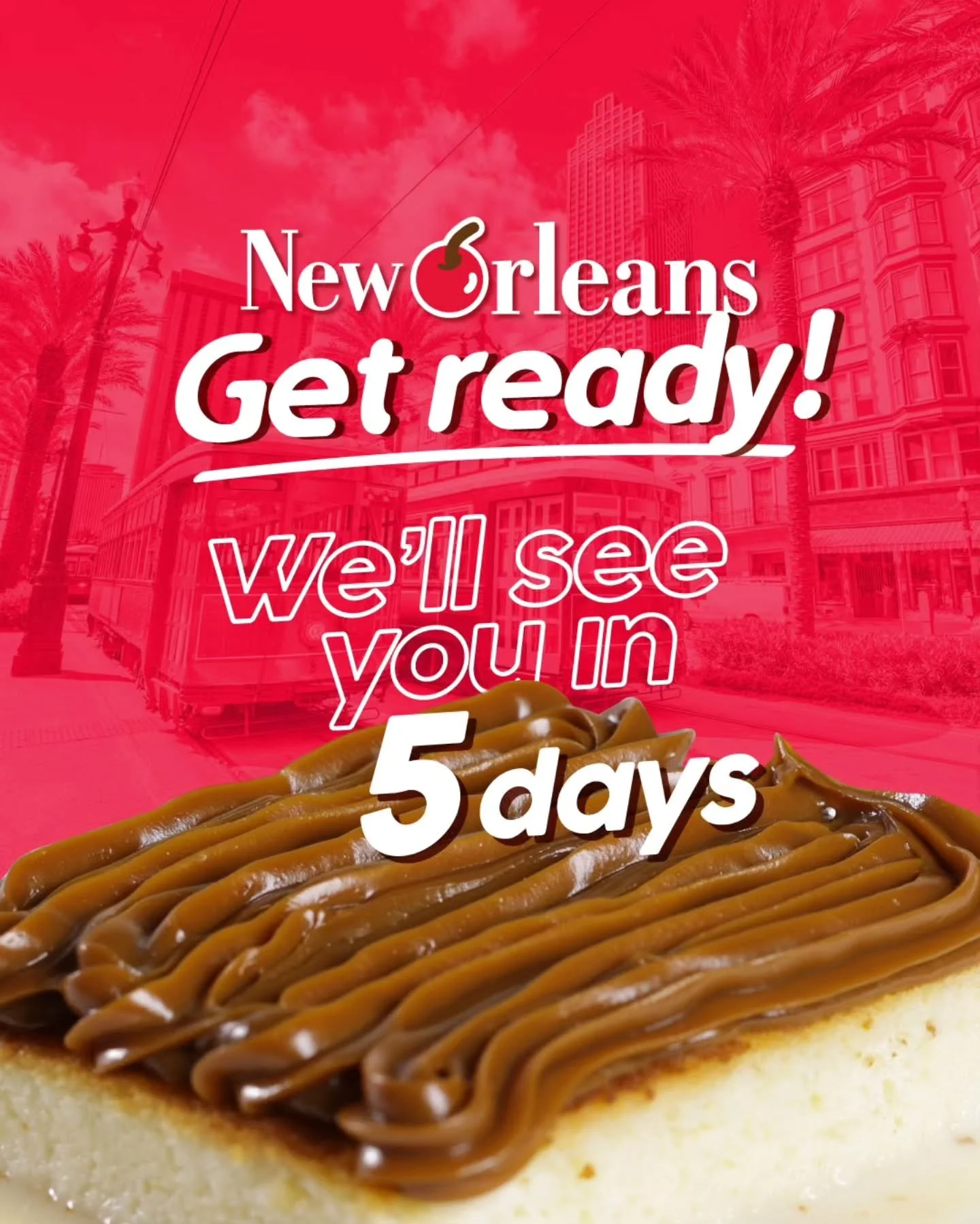 Just days away! We&rsquo;re packing up our signature Latin desserts and heading to New Orleans for the Dairy-Deli-Bakery Show 🎉
We can&rsquo;t wait to share our flavors, passion, and story with you at Booth #2678. &iexcl;Nos vemos pronto!

#LatinDes