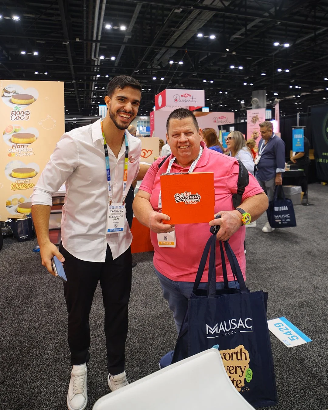 One of the most rewarding parts of the IDDBA Show is meeting the people behind the businesses. From distributors and retailers to industry professionals, we've had the opportunity to connect with amazing people who share our passion for quality desse