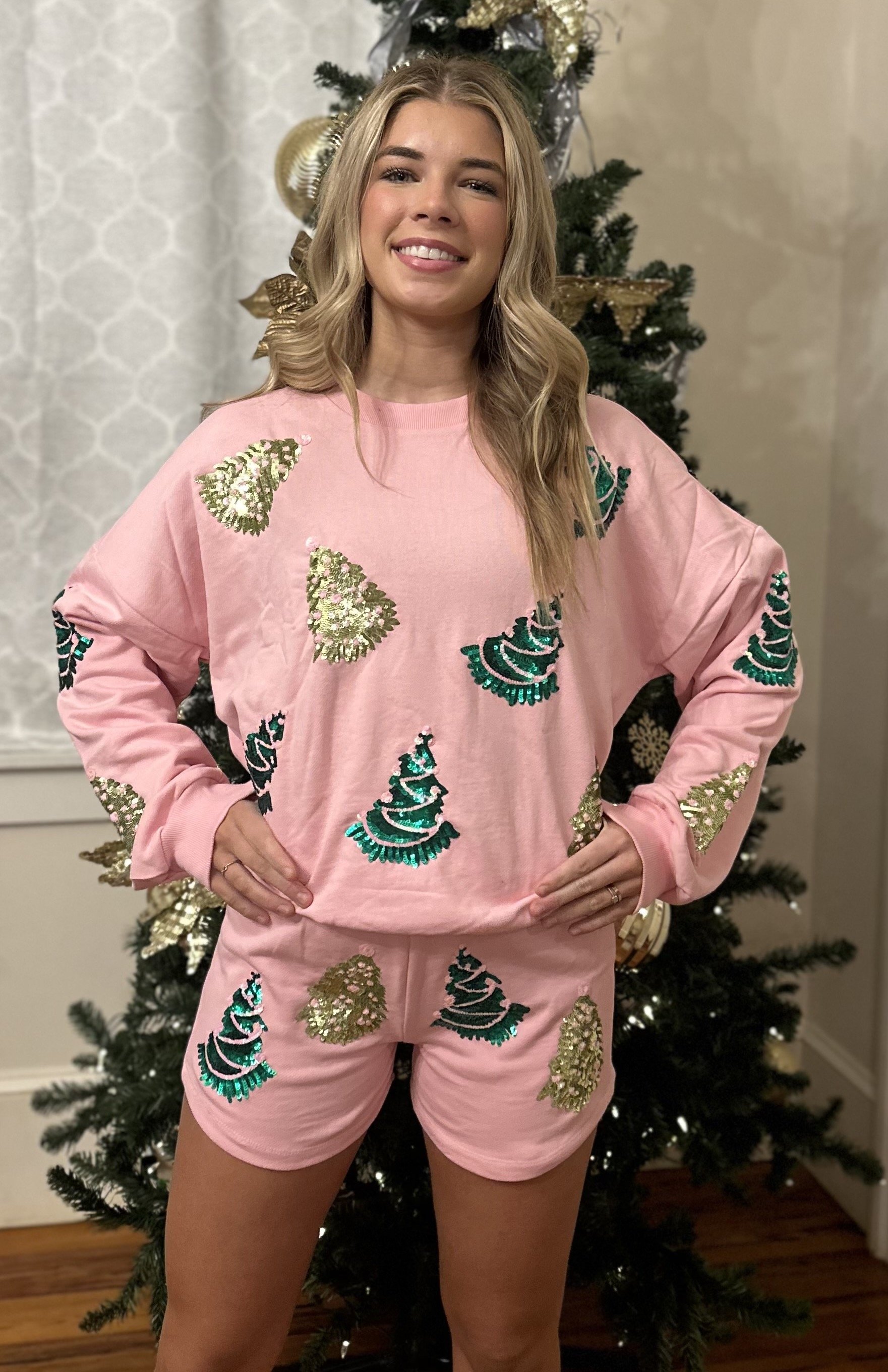 O Christmas Tree Matching Shorts