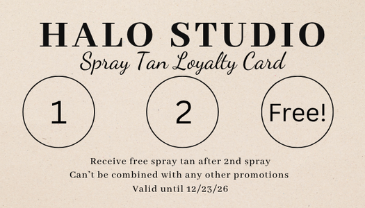 Spray Tan Loyalty Program
