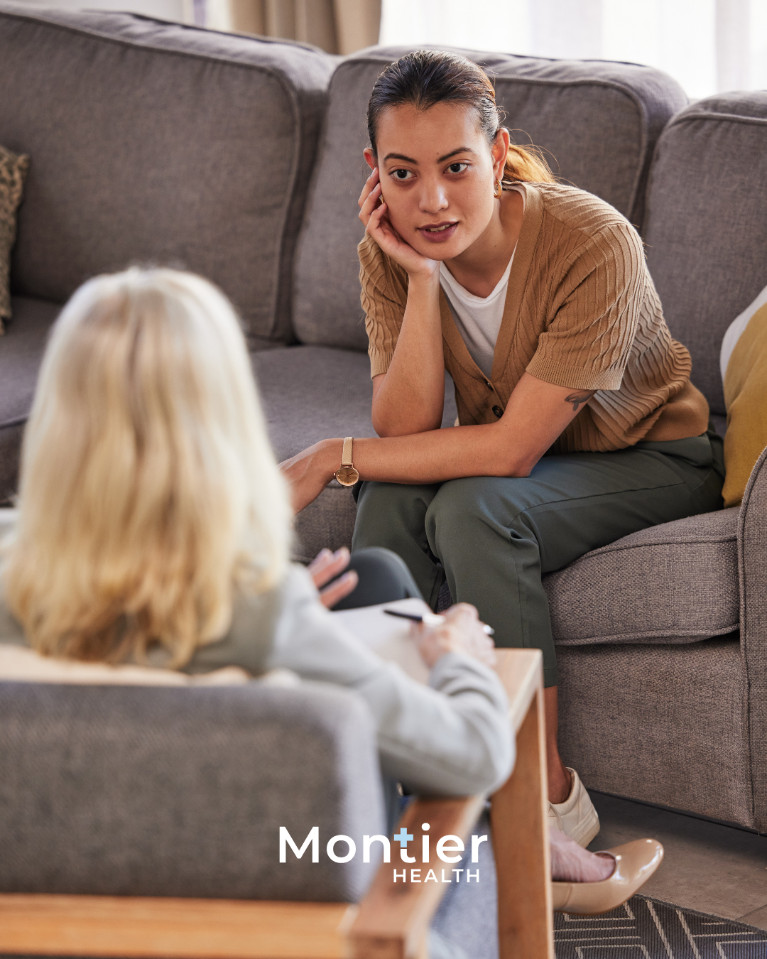 Women talking to psychologist mental health care Australia