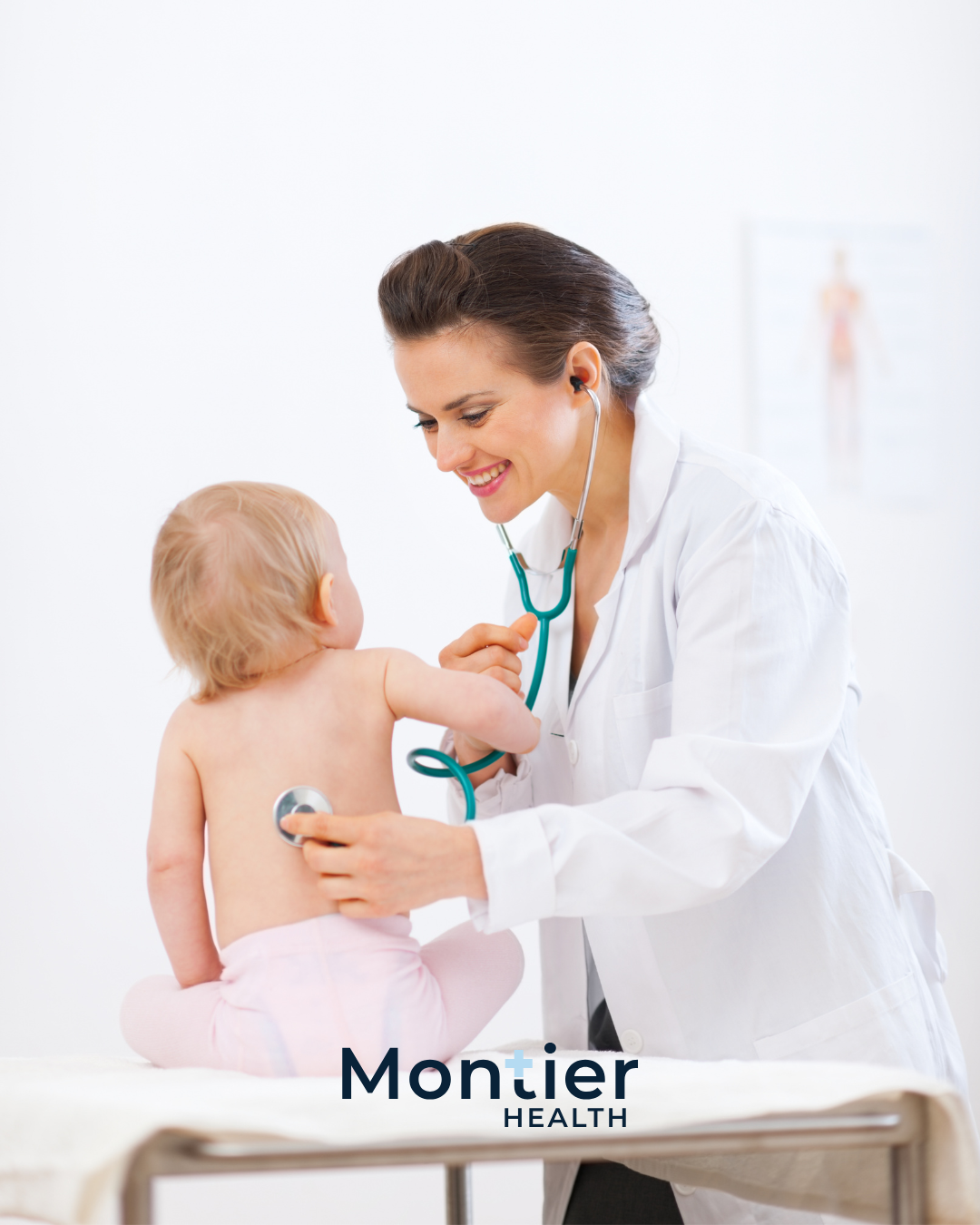 Doctor baby children adult parents family Australia