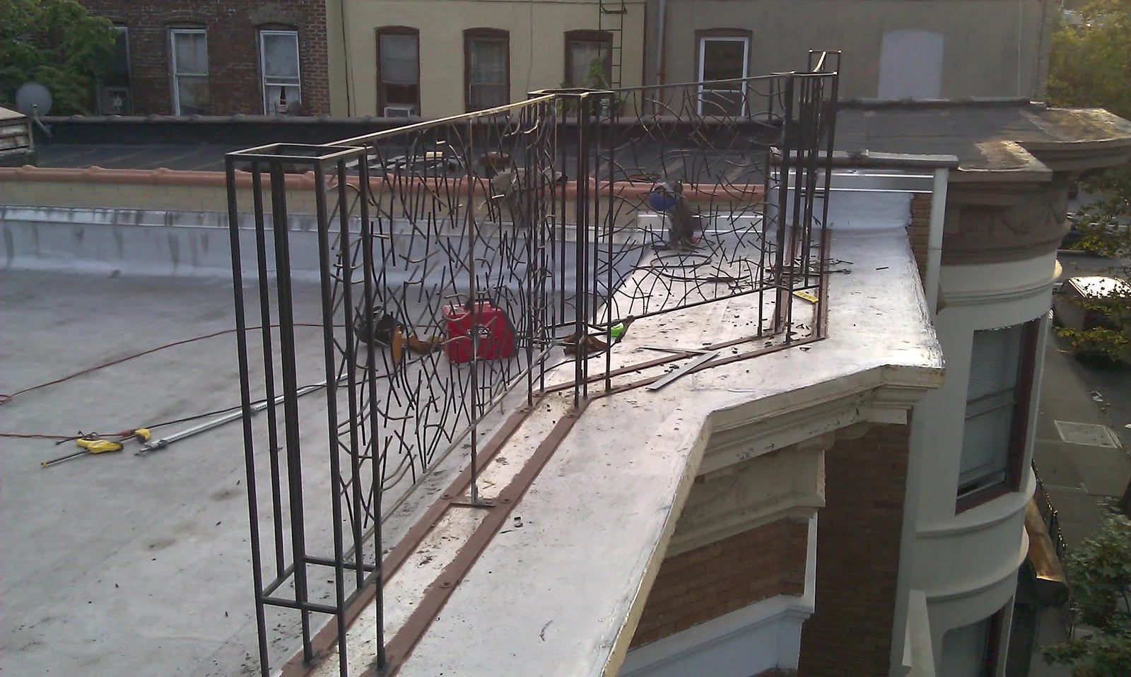 Green Roof Railing Project