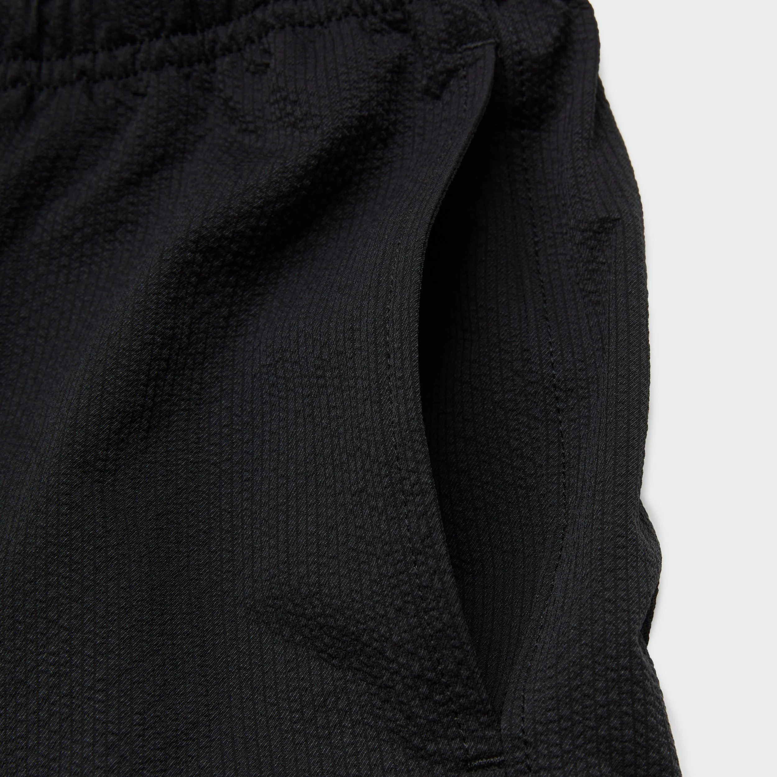 black unisex lightweight shorts high quality luxury streetwear workout unlined damiano