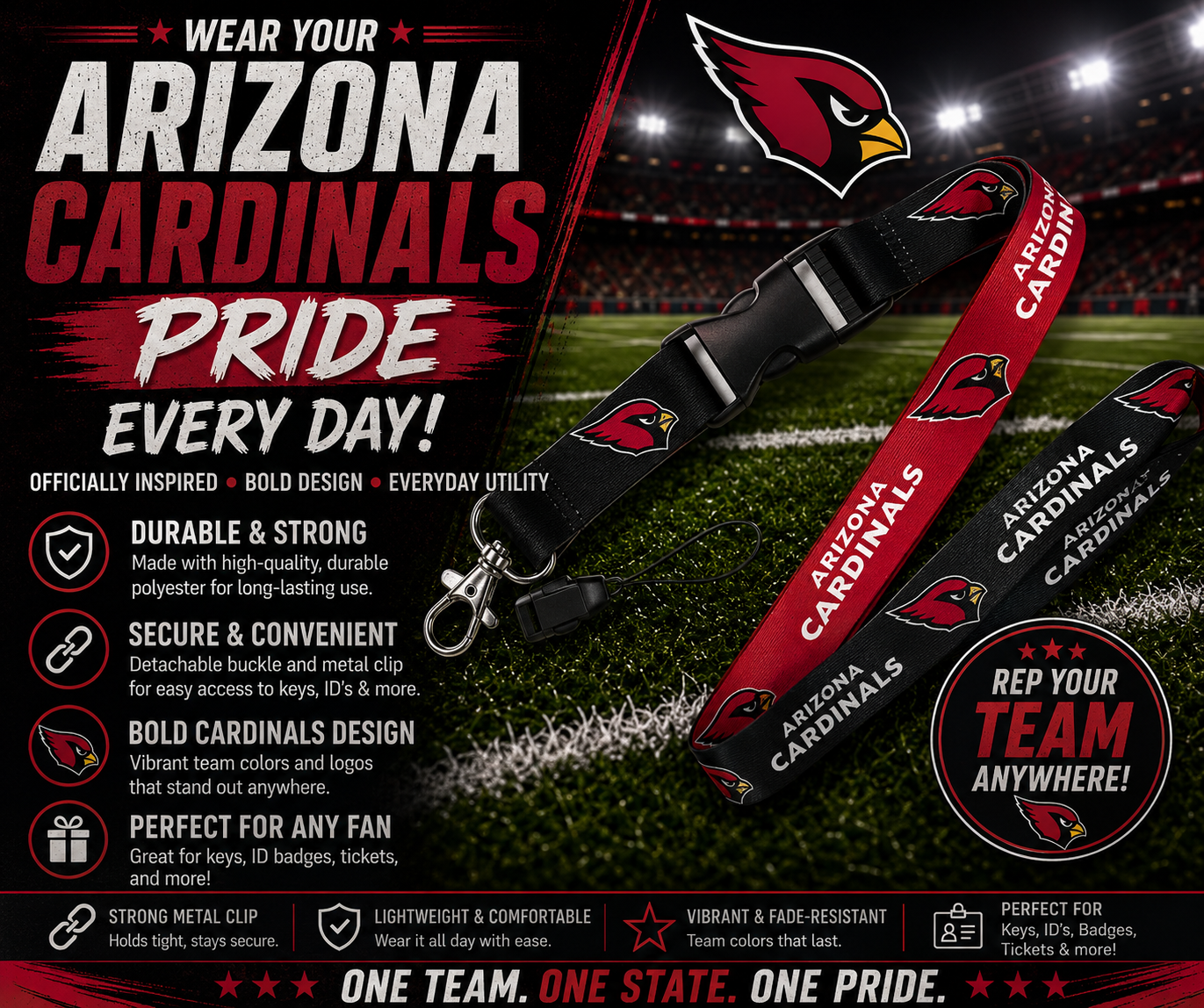 Arizona Cardinals Lanyard