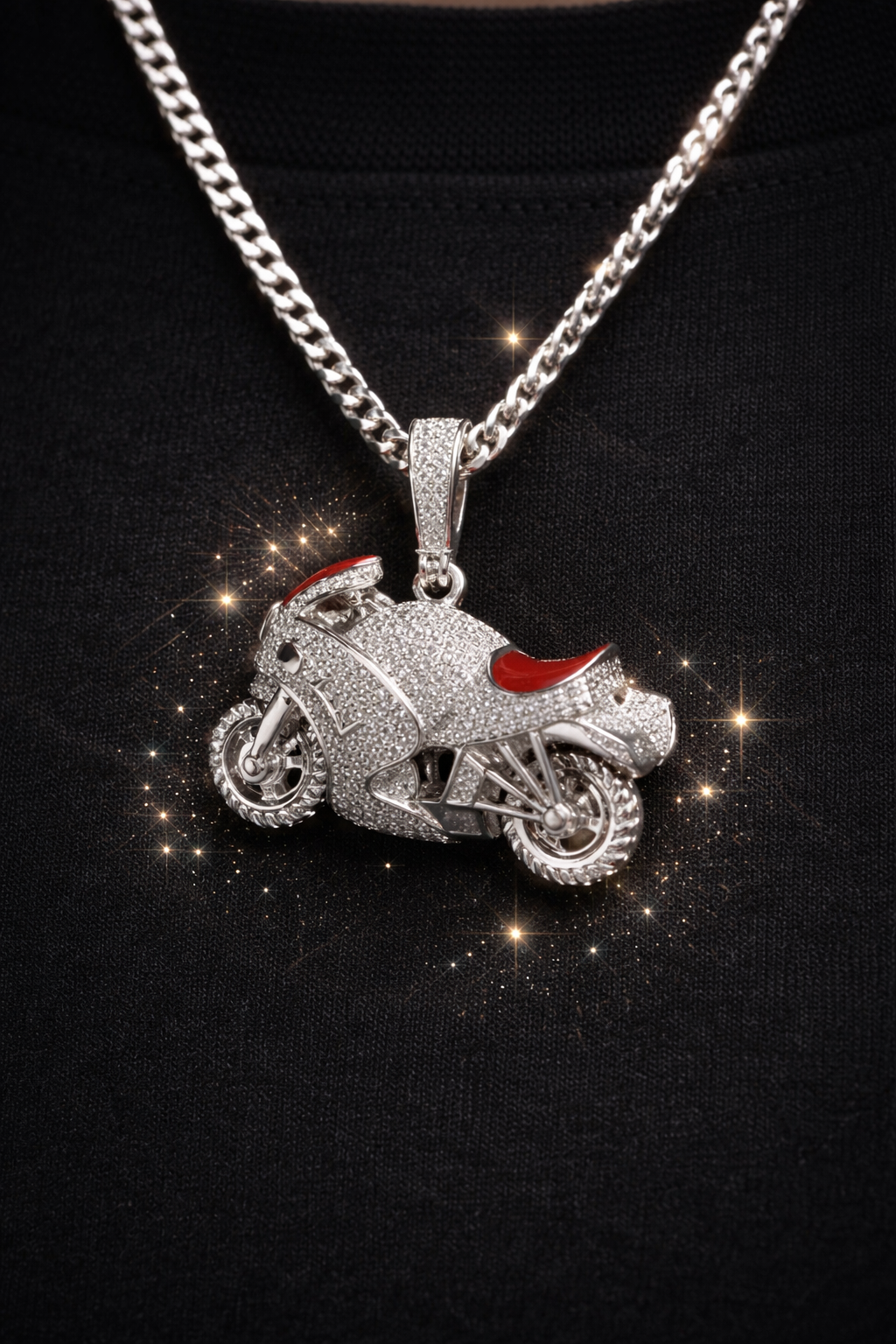 Diamond-encrusted motorcycle pendant close-up.png