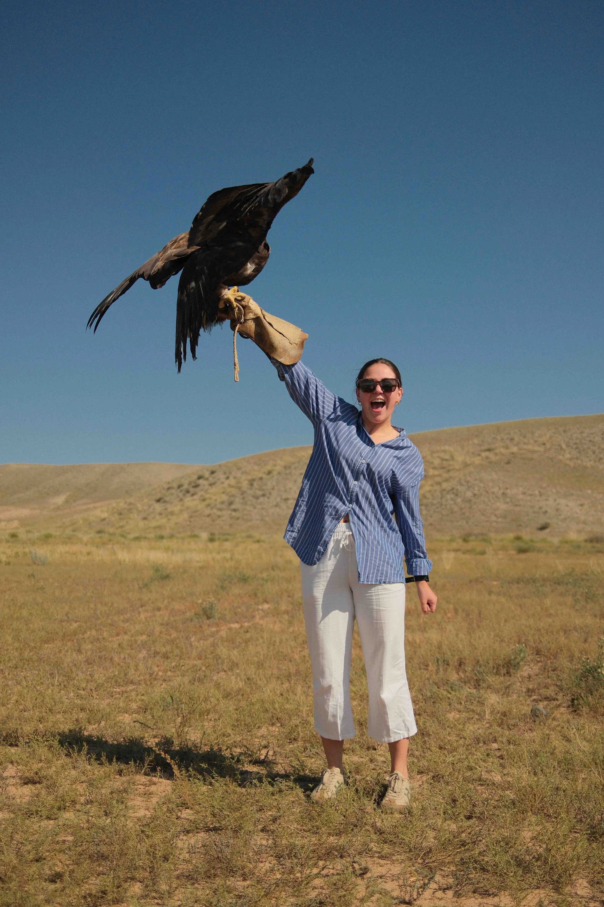 Eagle experience in Kyrgyzstan