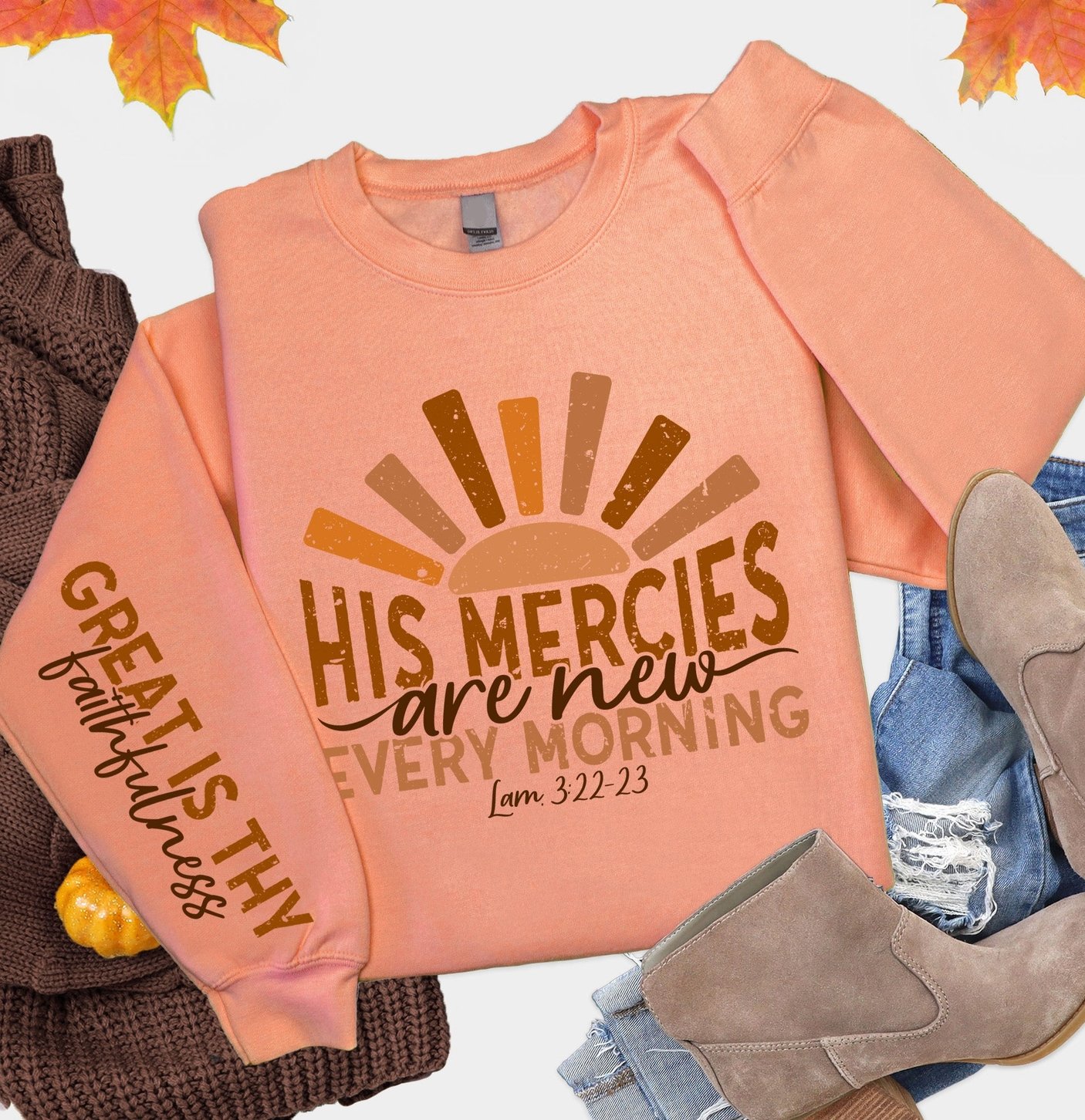 "His Mercies Are New" Sweatshirt