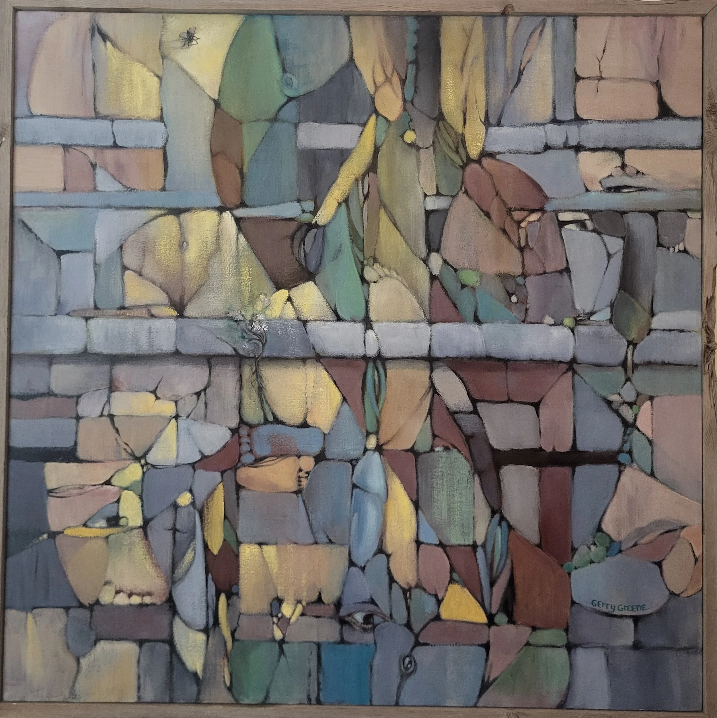 FLY ON THE WALL 36X36