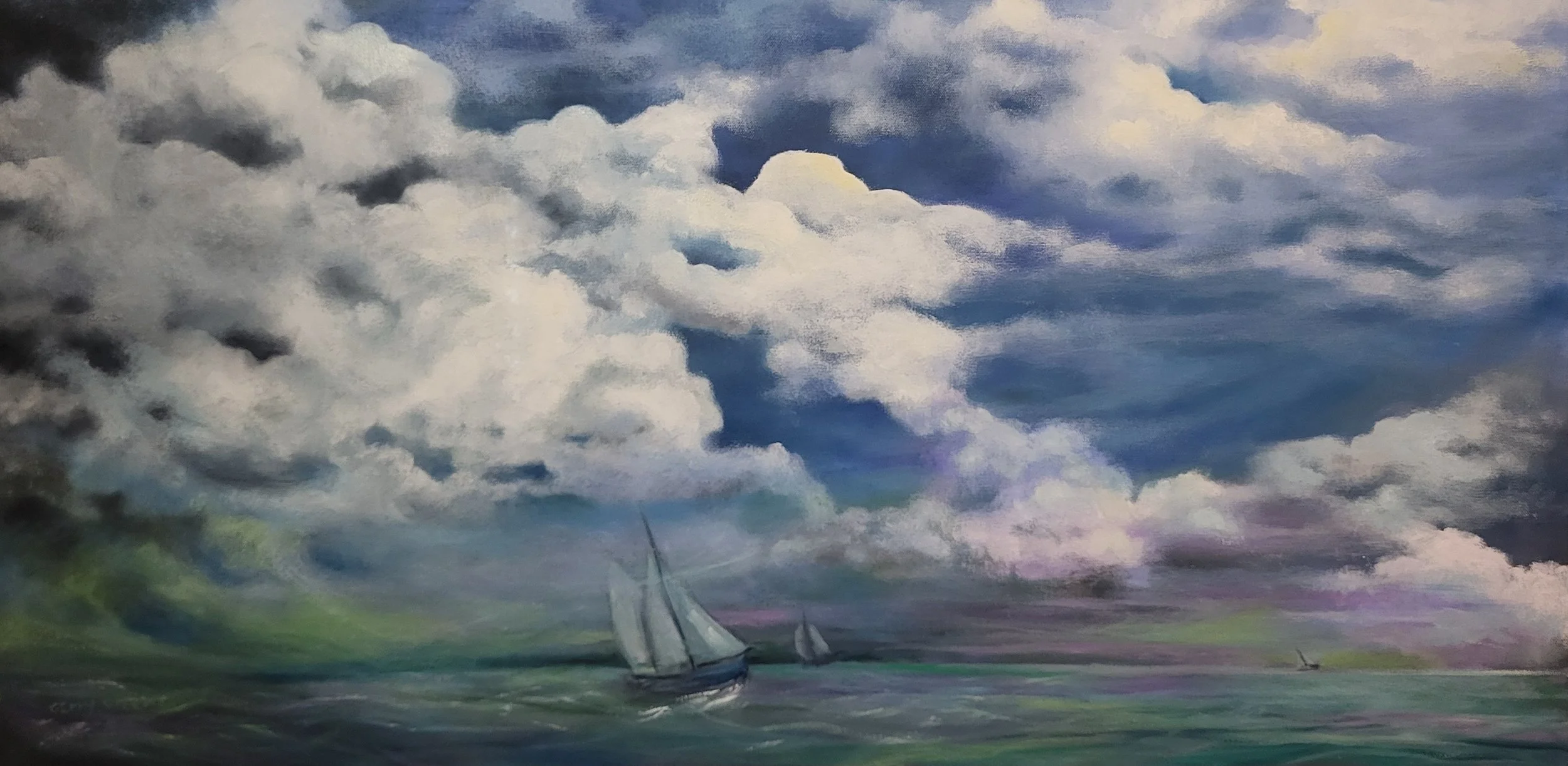 RACING THE STORM 24X48